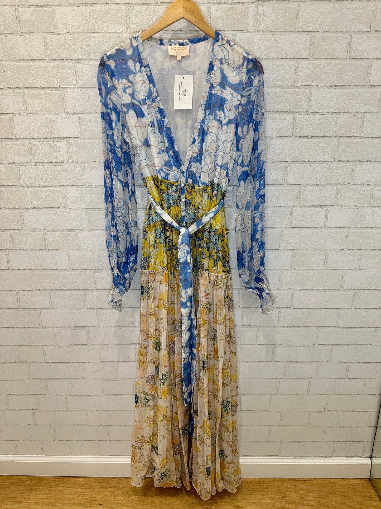 ROCOCO SAND ls maxi dress/ S