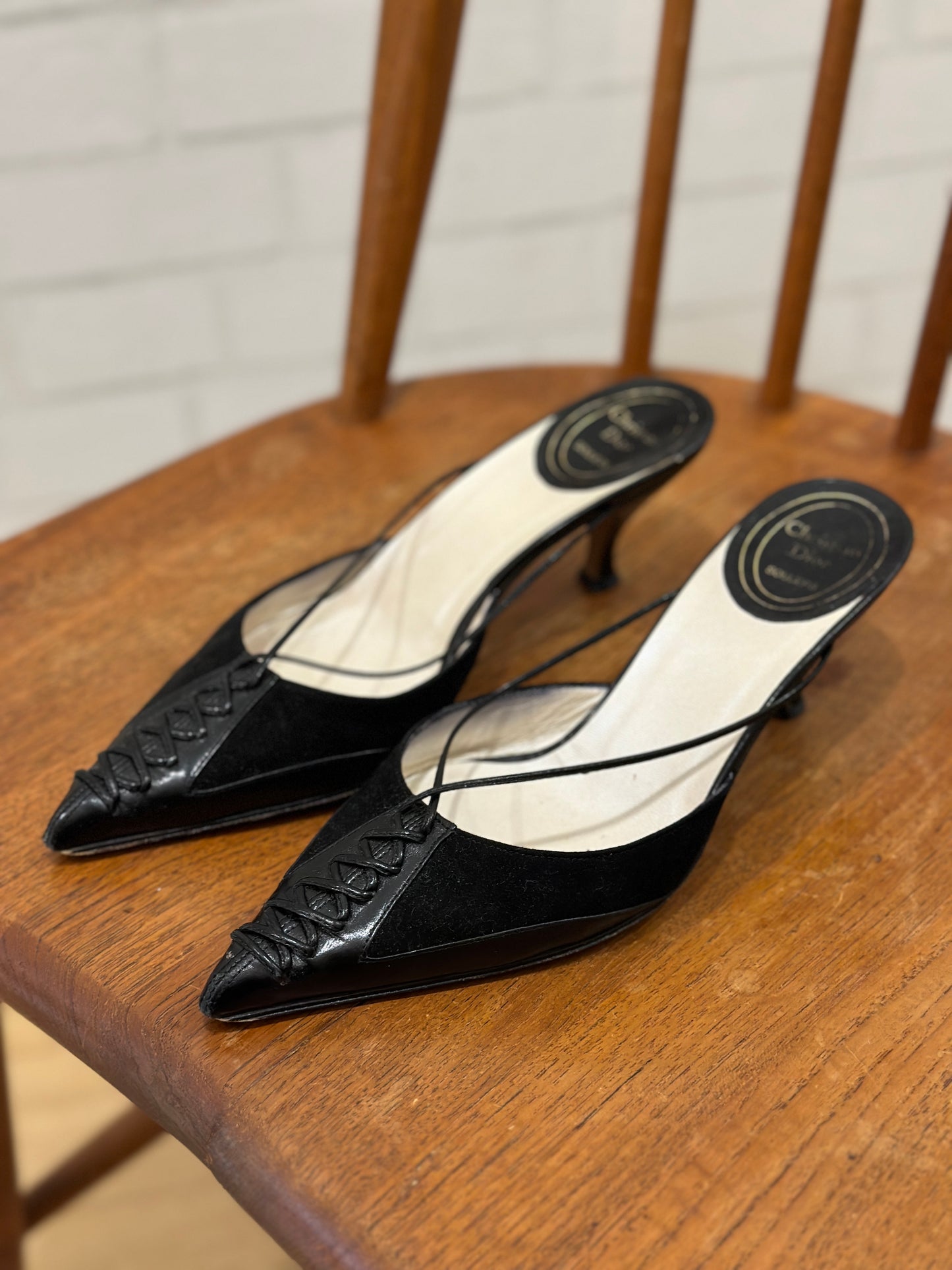 DIOR Pointy mules /US6.5-EU37