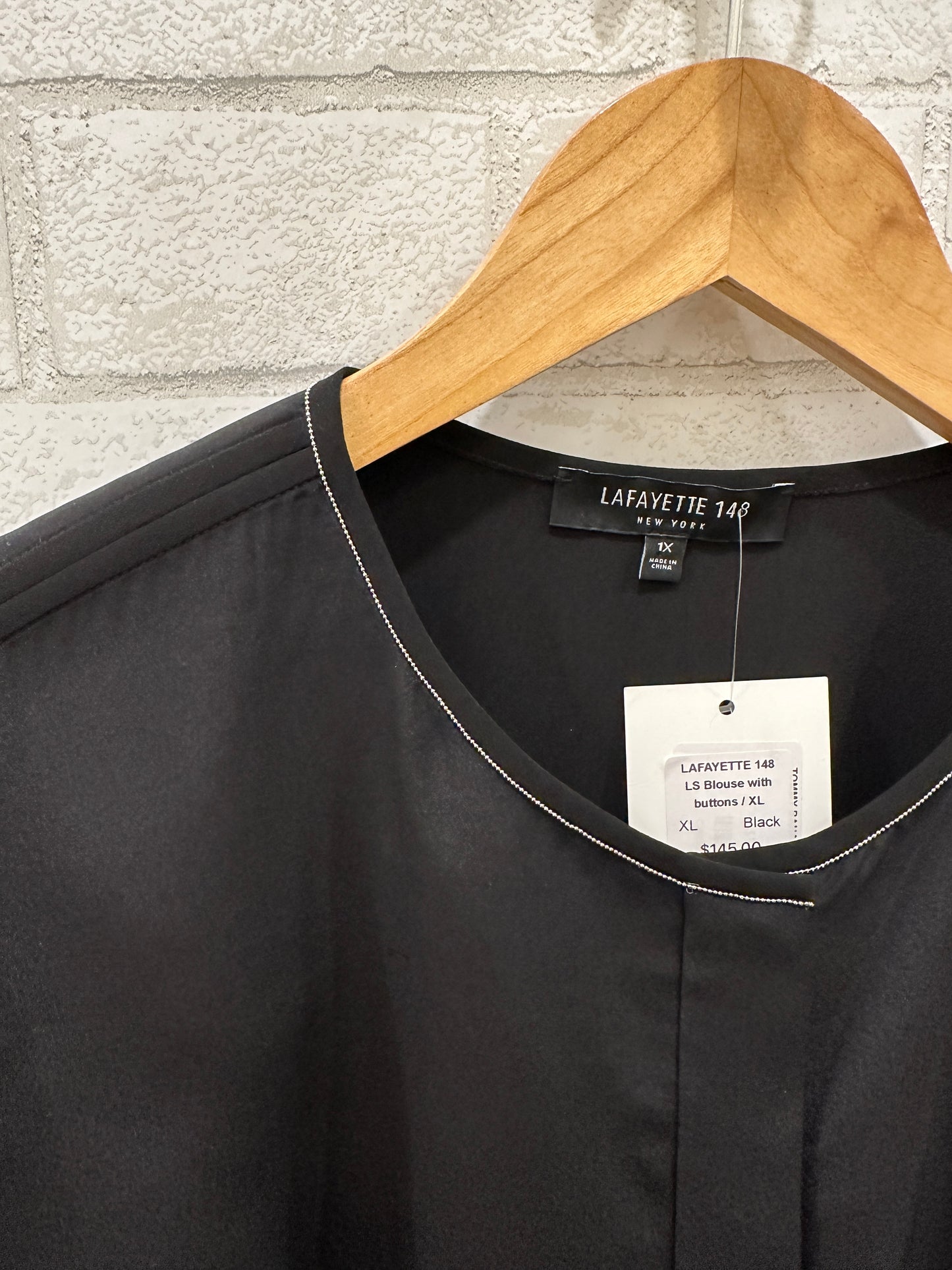 LAFAYETTE 148 LS Blouse with buttons / XL