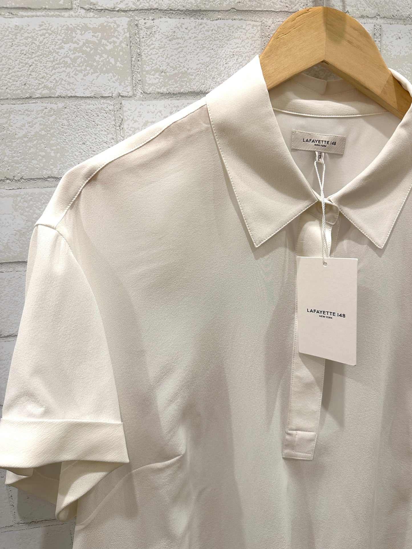 LAFAYETTE 148 NWT SS Shirt / XL