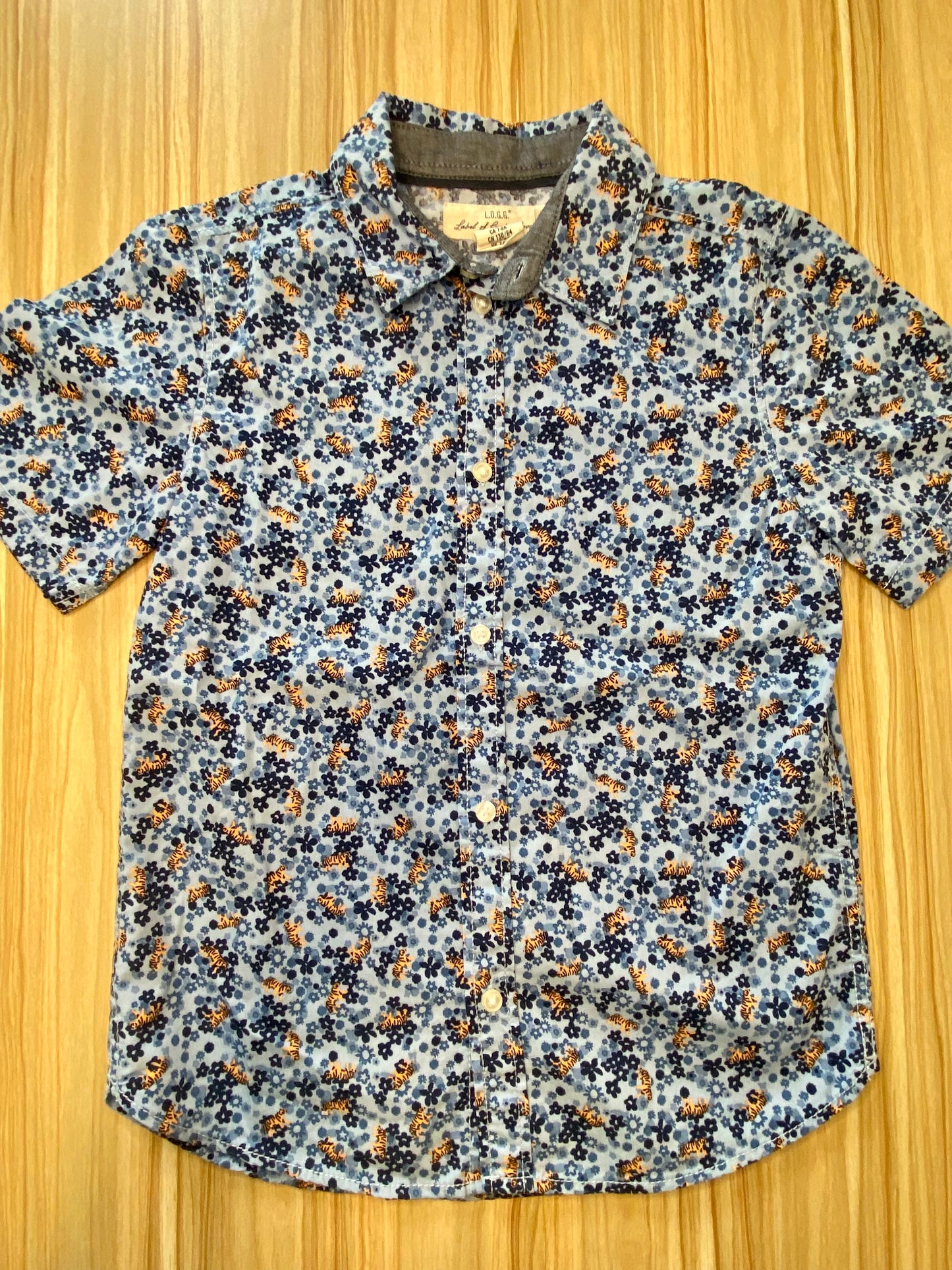 H&M summer Shirt SS / 7-8Y
