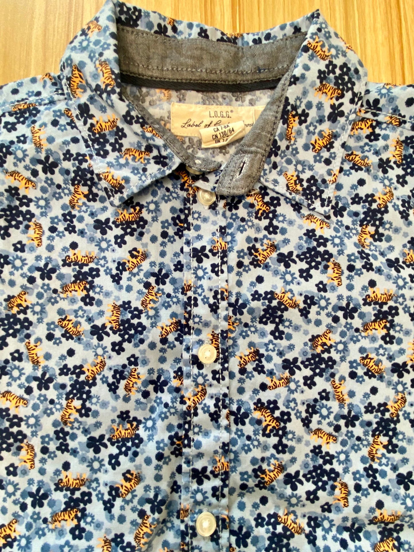 H&M summer Shirt SS / 7-8Y