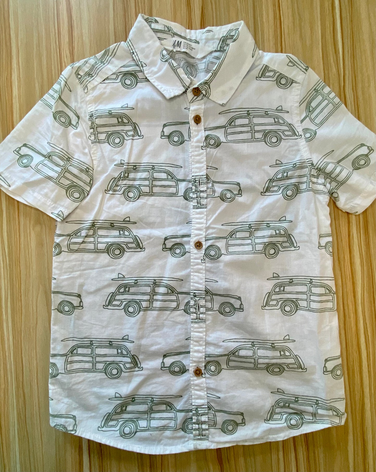 H&M summer Shirt SS / 7-8Y