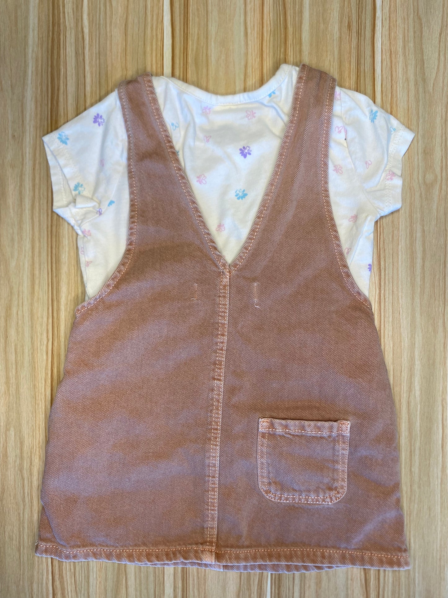 ZARA Denim Overall / 12M