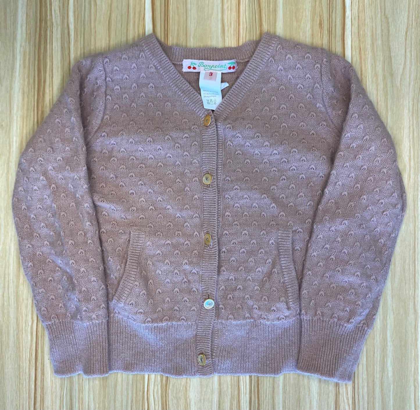 BONPOINT Cardigan LS / 3Y
