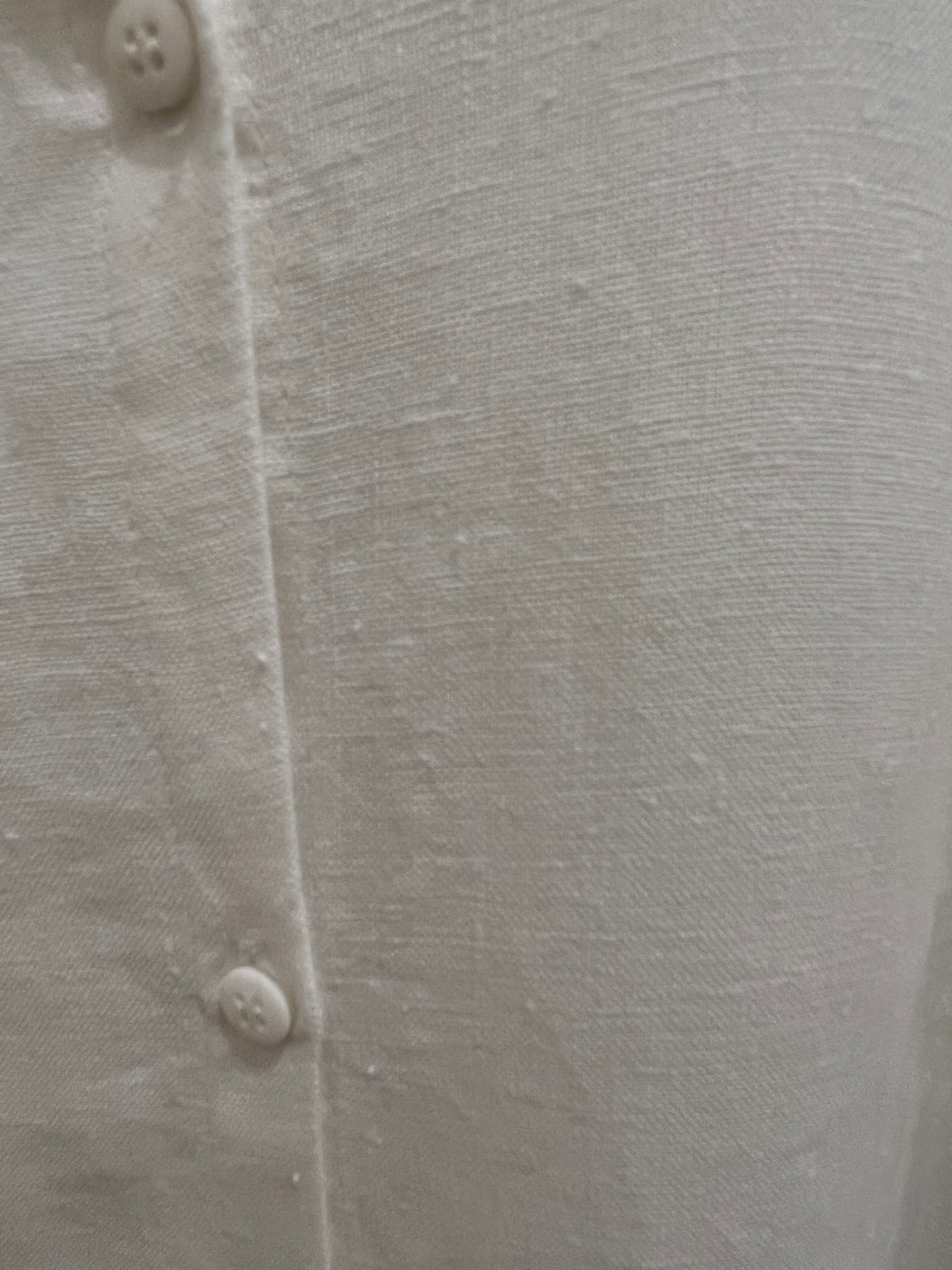 ZII ROPA Linen maxi shirt ss dress/ S