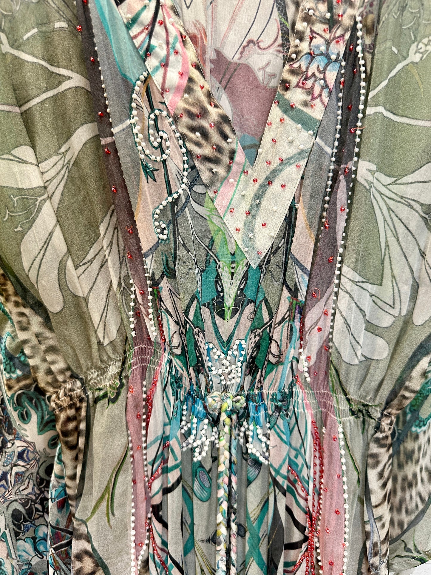 LETARTE Silk Long Cover Up / S