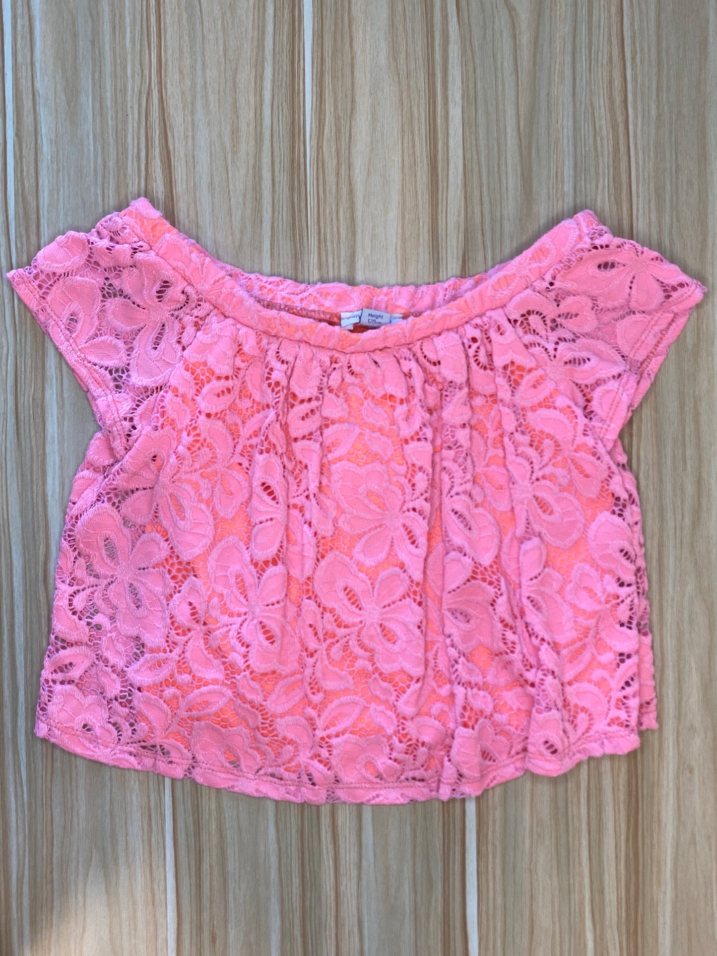 RIVER ISLAND cropped top SS / 7-8Y