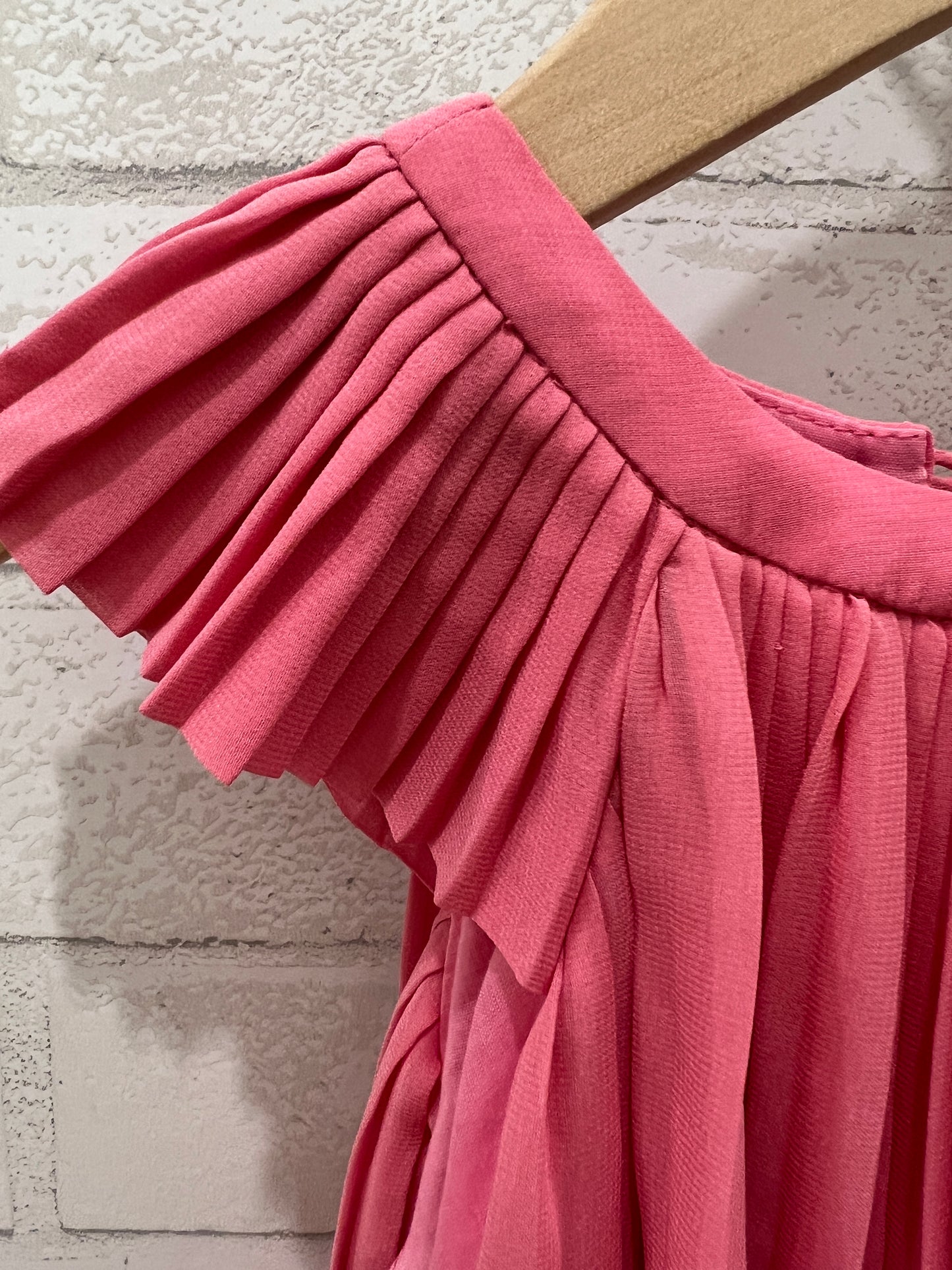 SEMSEM mini pink dress NWT / 8Y