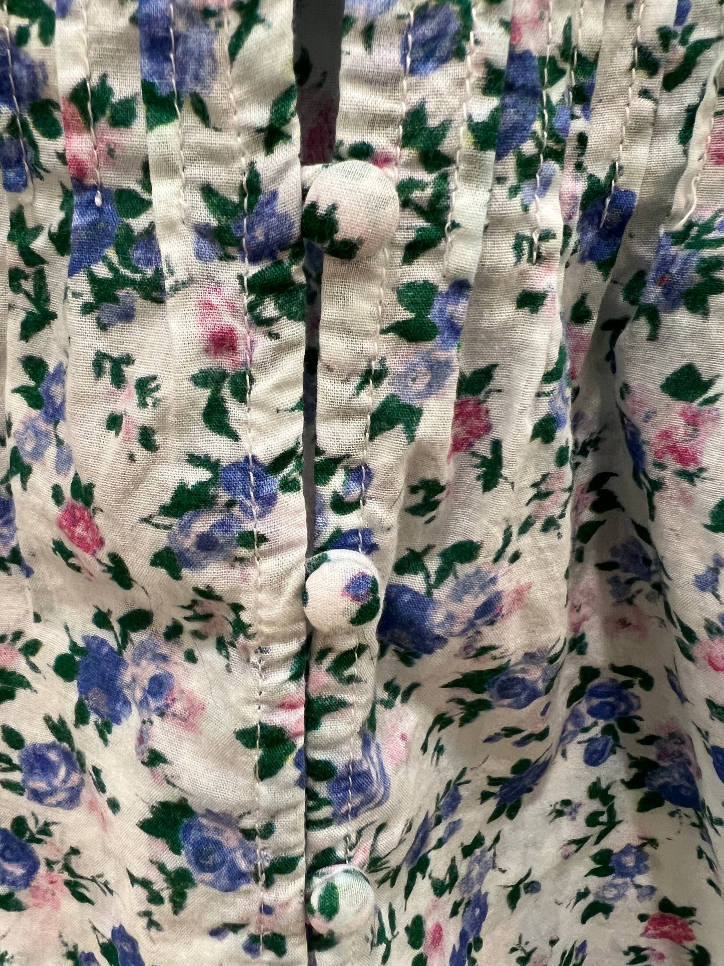 LOVE SHACK FANCY ss blouse flowers/ 10Y