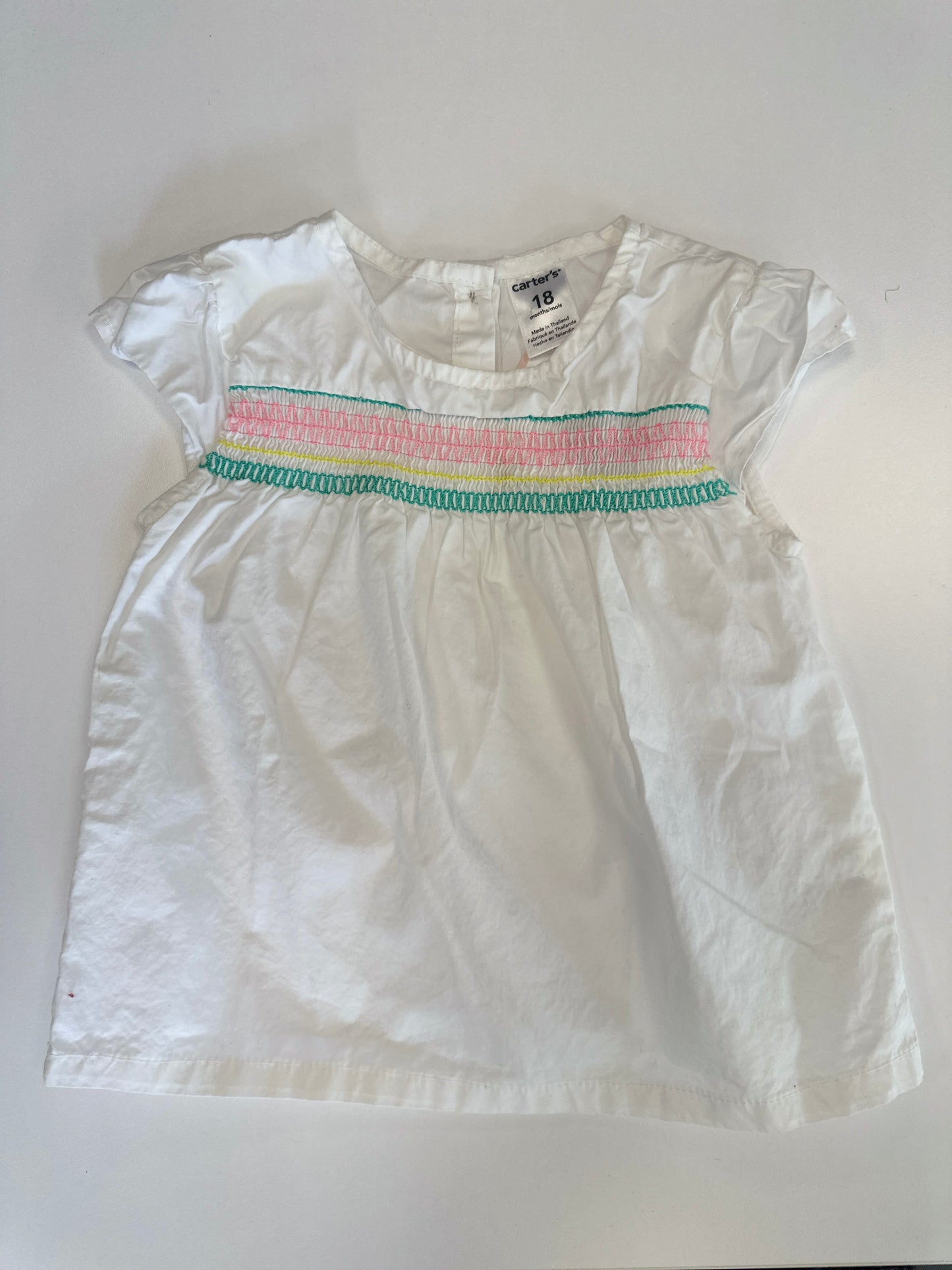CARTER'S Smocked Blouse / 18M