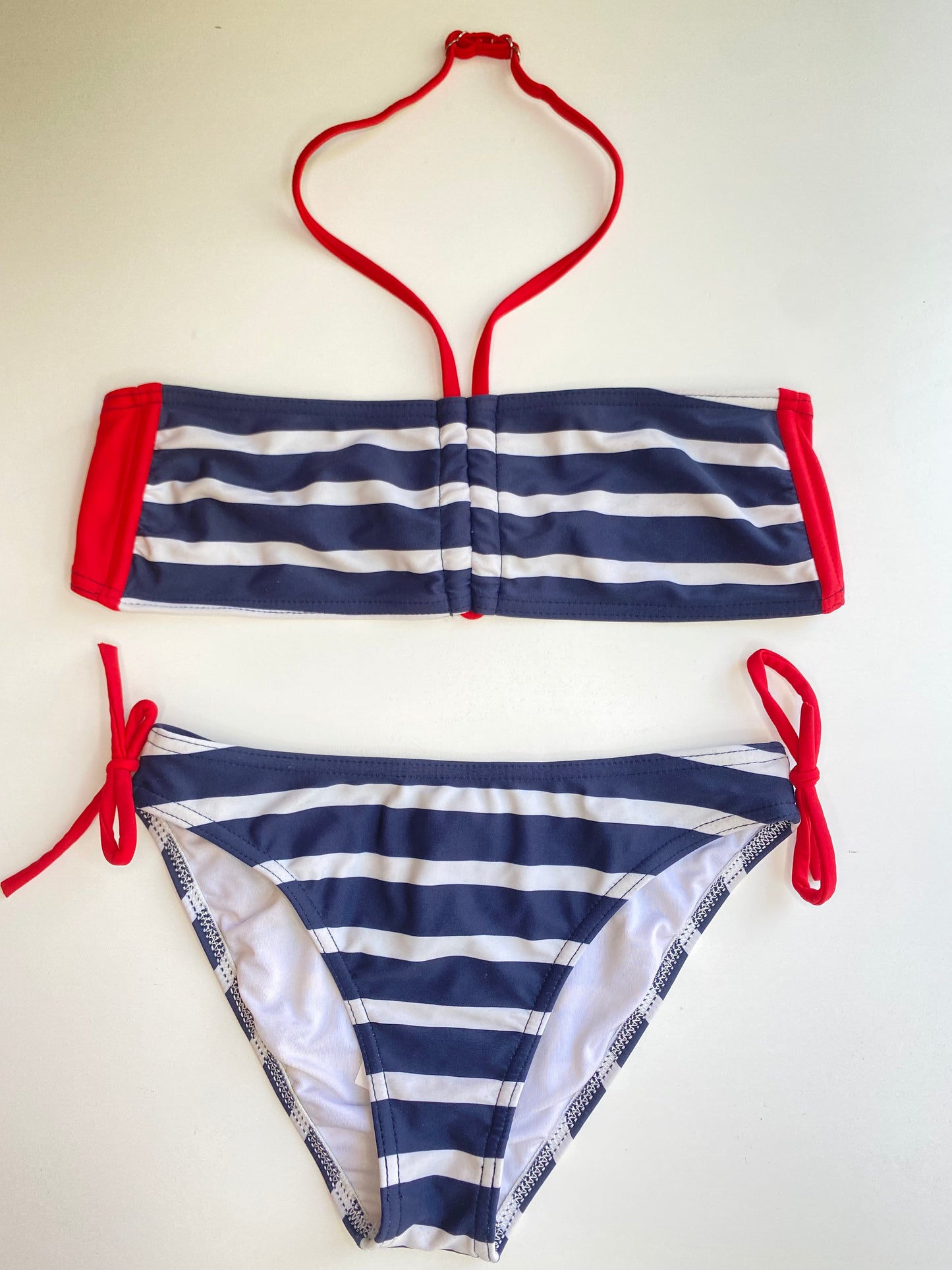 NO BRAND 2 pieces girl swimwear / 12Y
