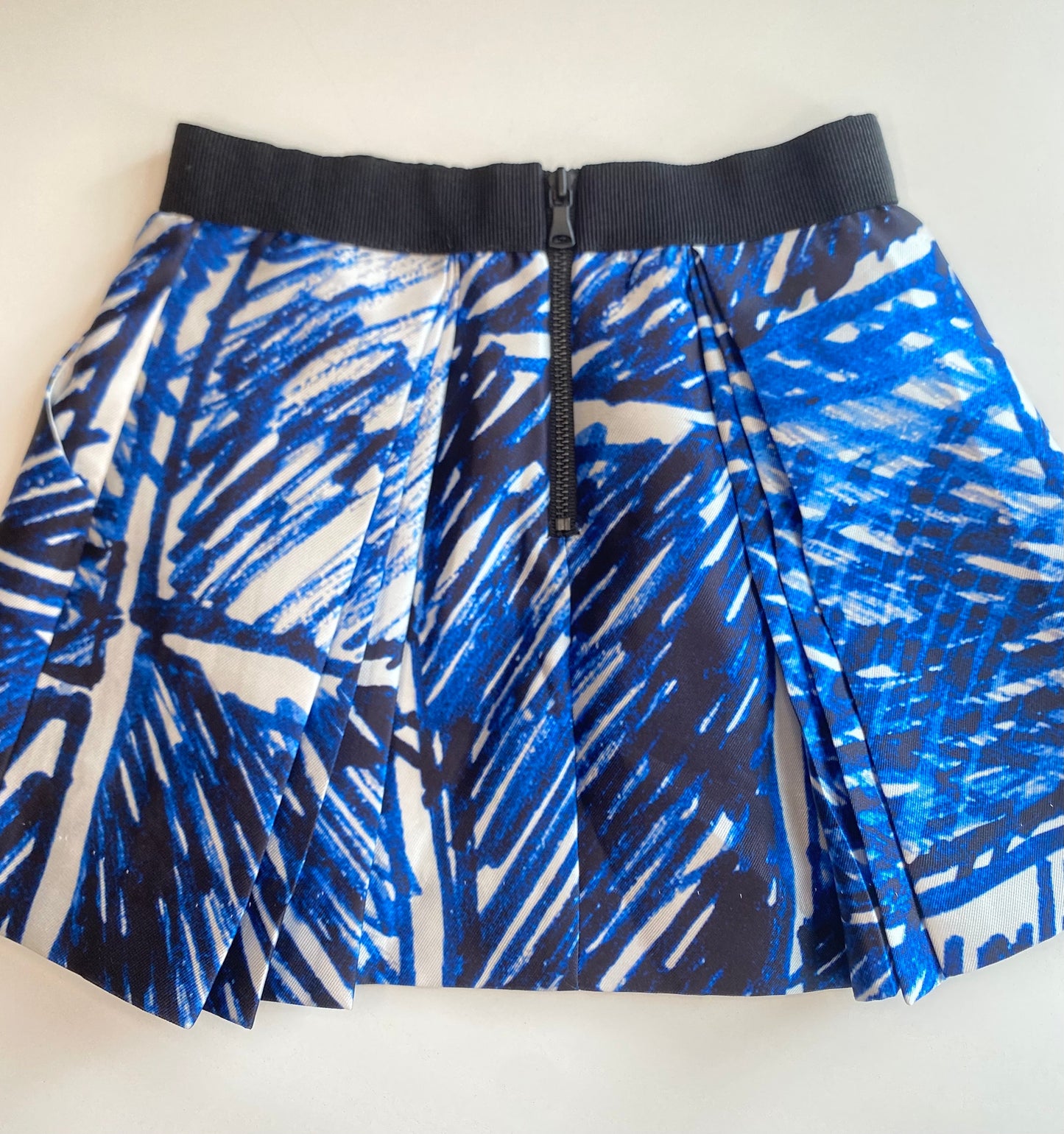 MILLY blue mini skirt and top /3Y