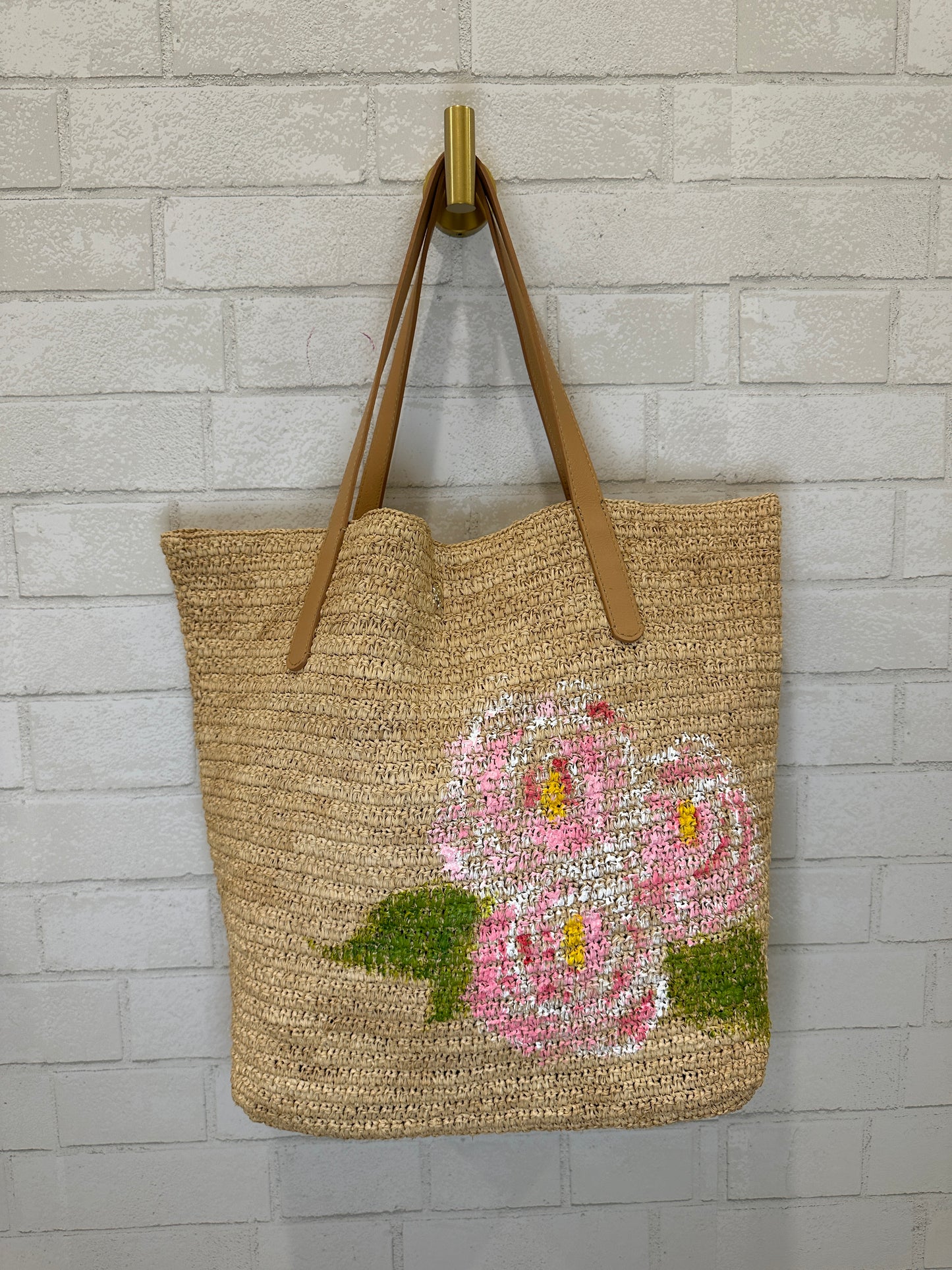 HELEN KAMINSKI hand painted basket