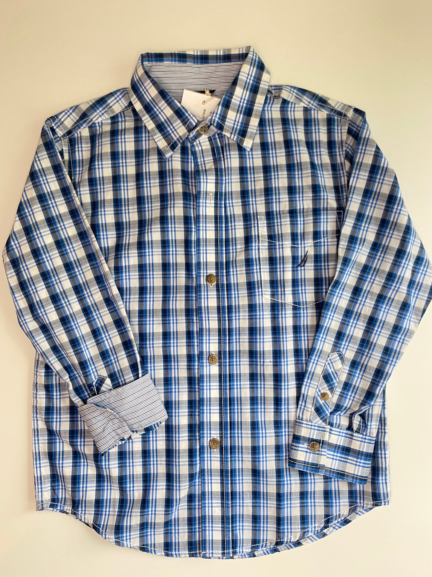 NAUTICA Shirt LS/ 7Y