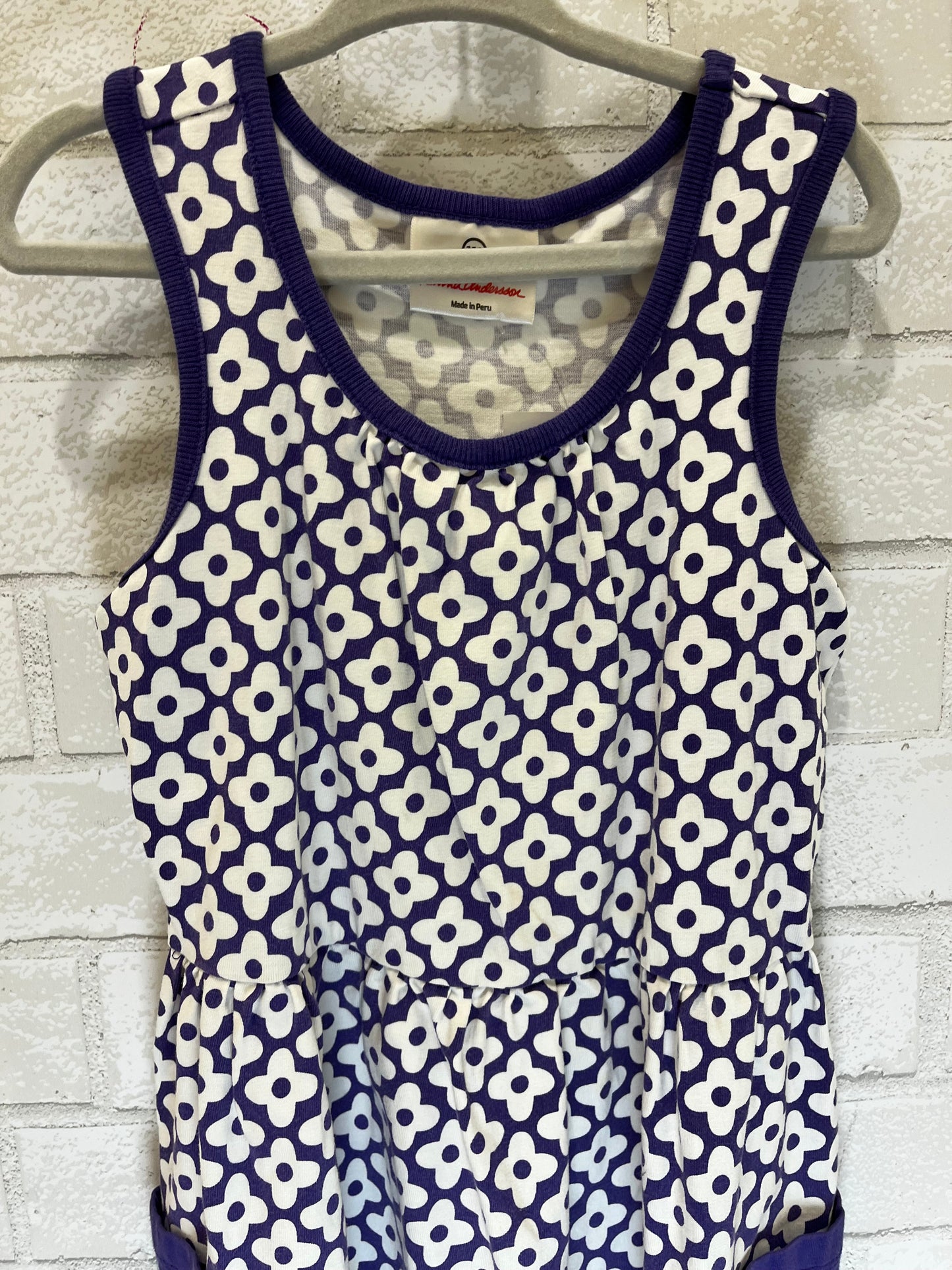 HANNA ANDERSSON Cotton Dress Size 5Y