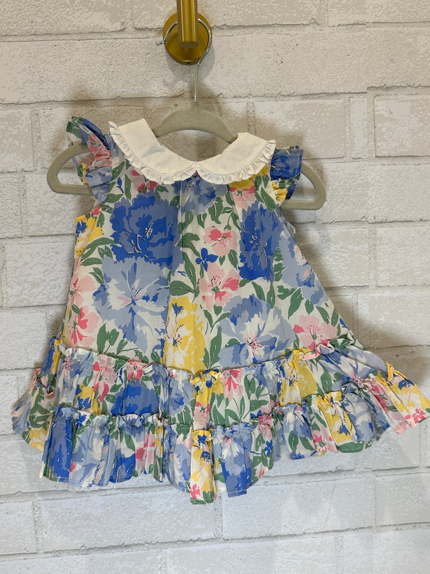 RALPH LAUREN Layette NWT 2 pieces Dress and Bloomer / 3M