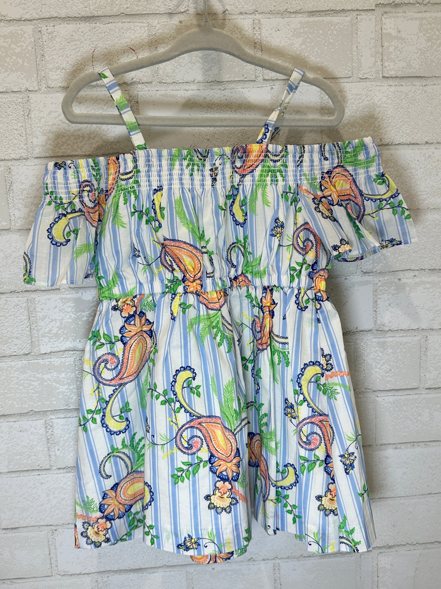 JANIE & JACK off shoulder dress /2Y +5Y