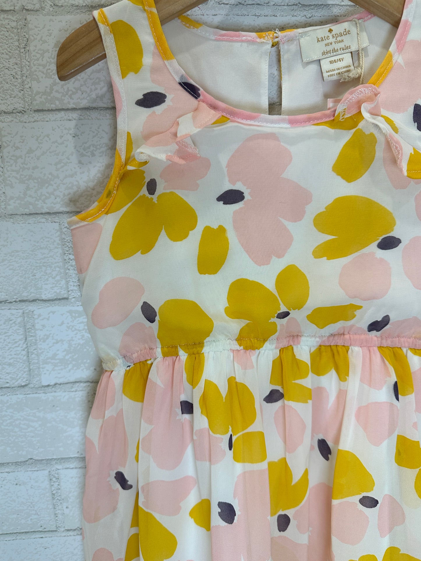 KATE SPADE sleeveless dress/4y