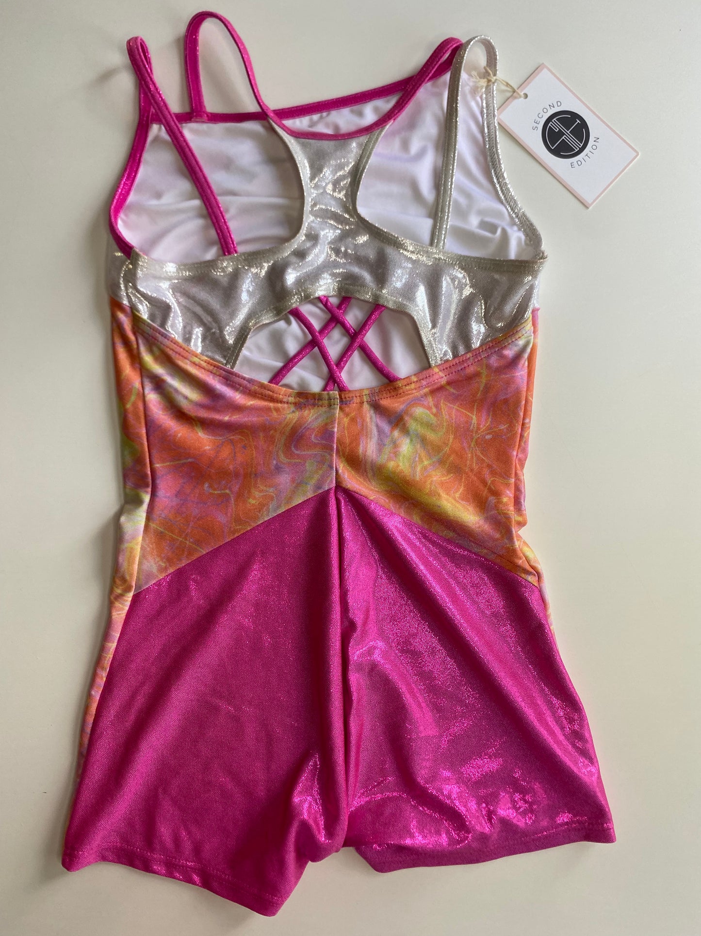 CAPEZIO Shorty Gym Leotard / 8Y