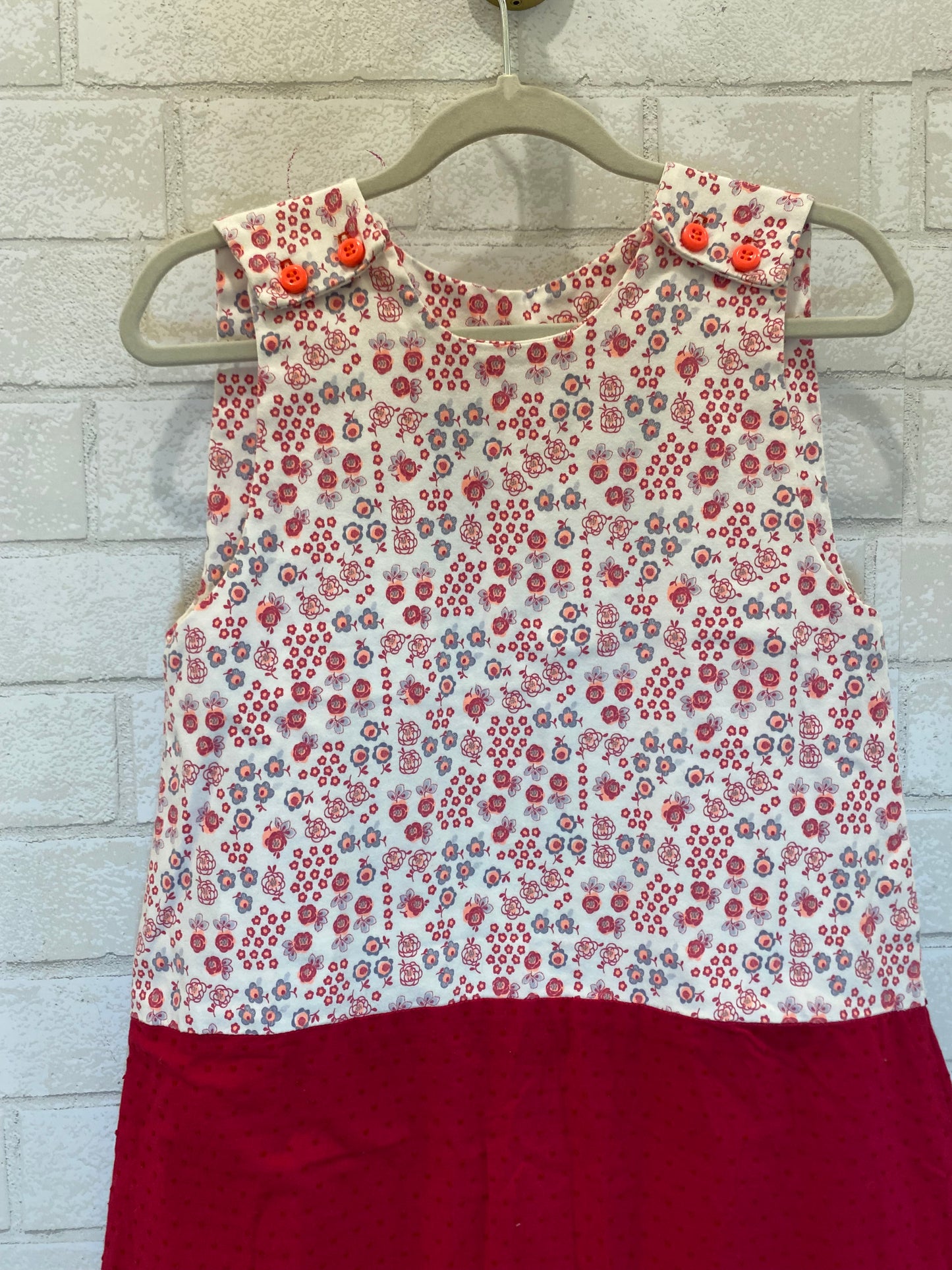 HAND Made Dress Sleeveless / 8-9Y