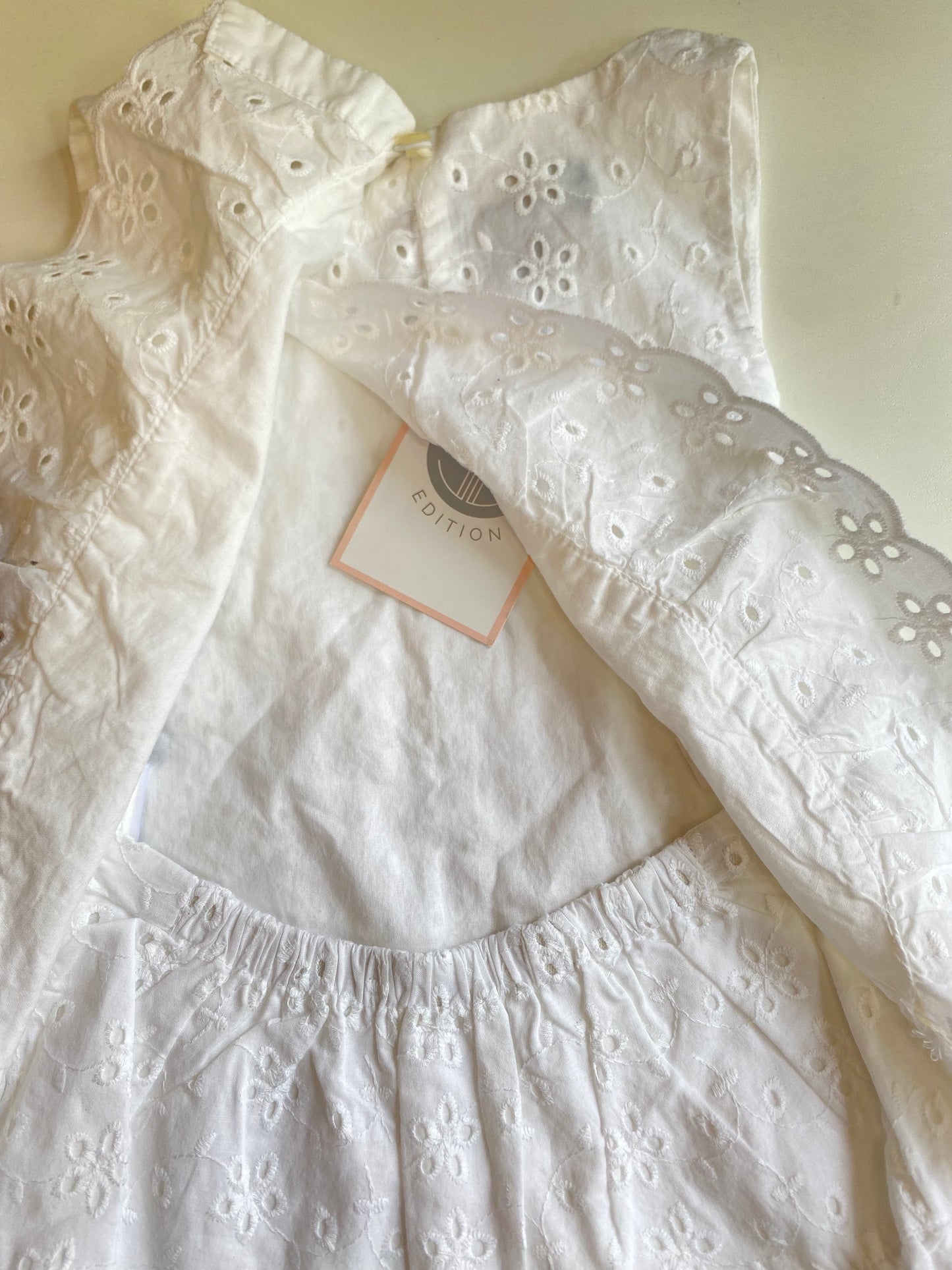 RALPH LAUREN eyelet top NWT/ 4Y