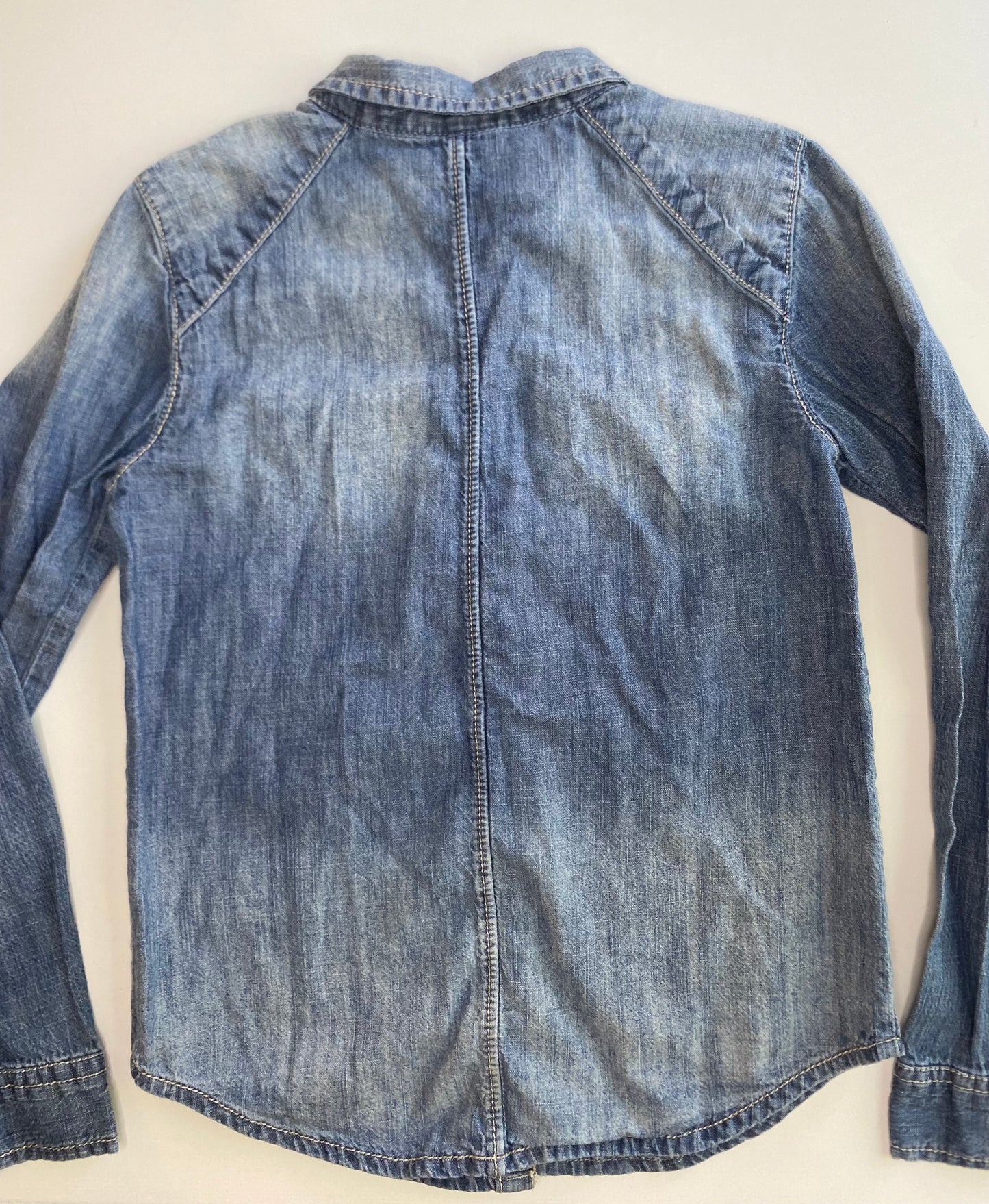 TOUGHSKINS Denim Shirt LS / 5-6Y
