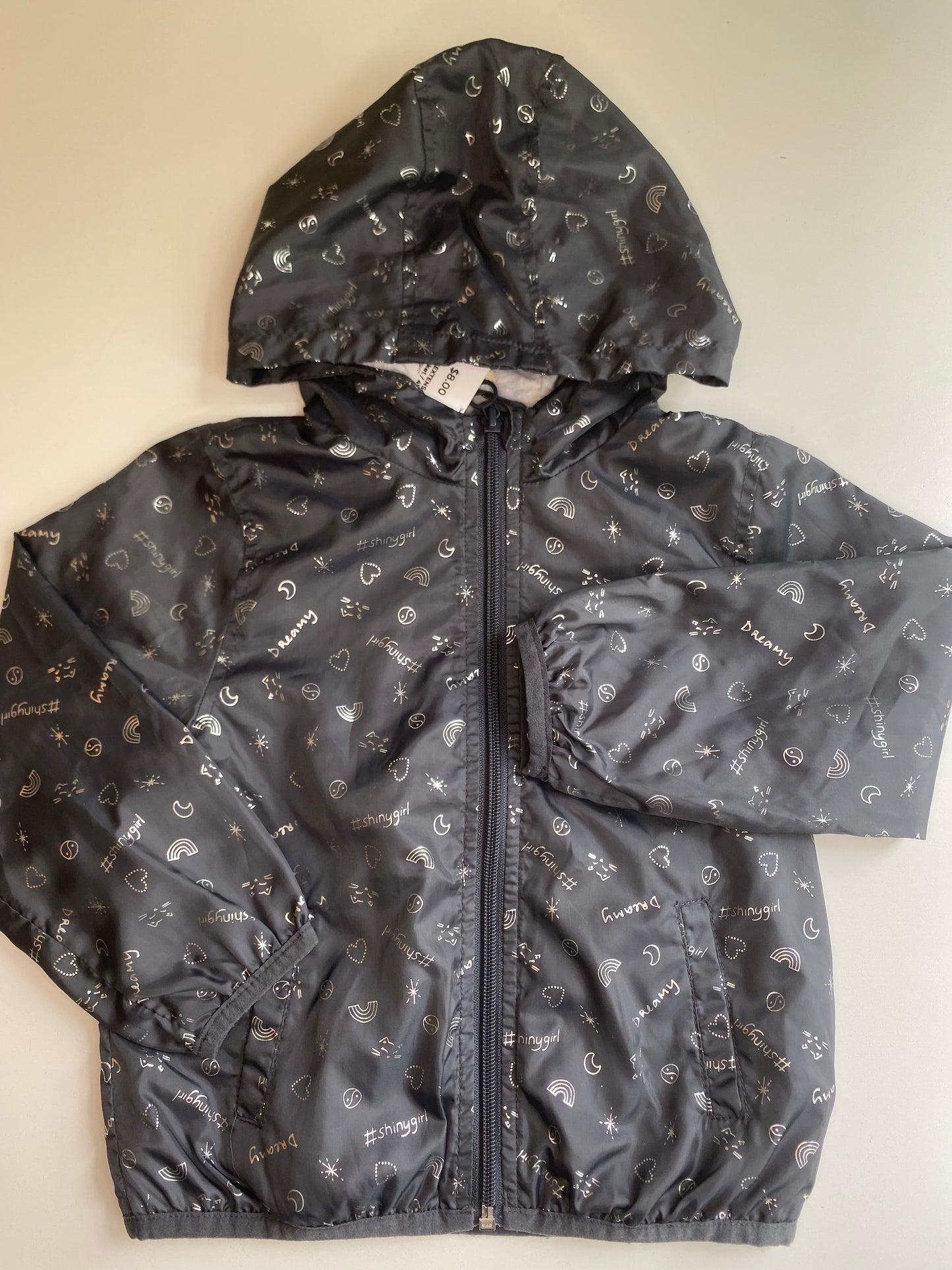 INEXTENSO girl rain light jacket / 4Y