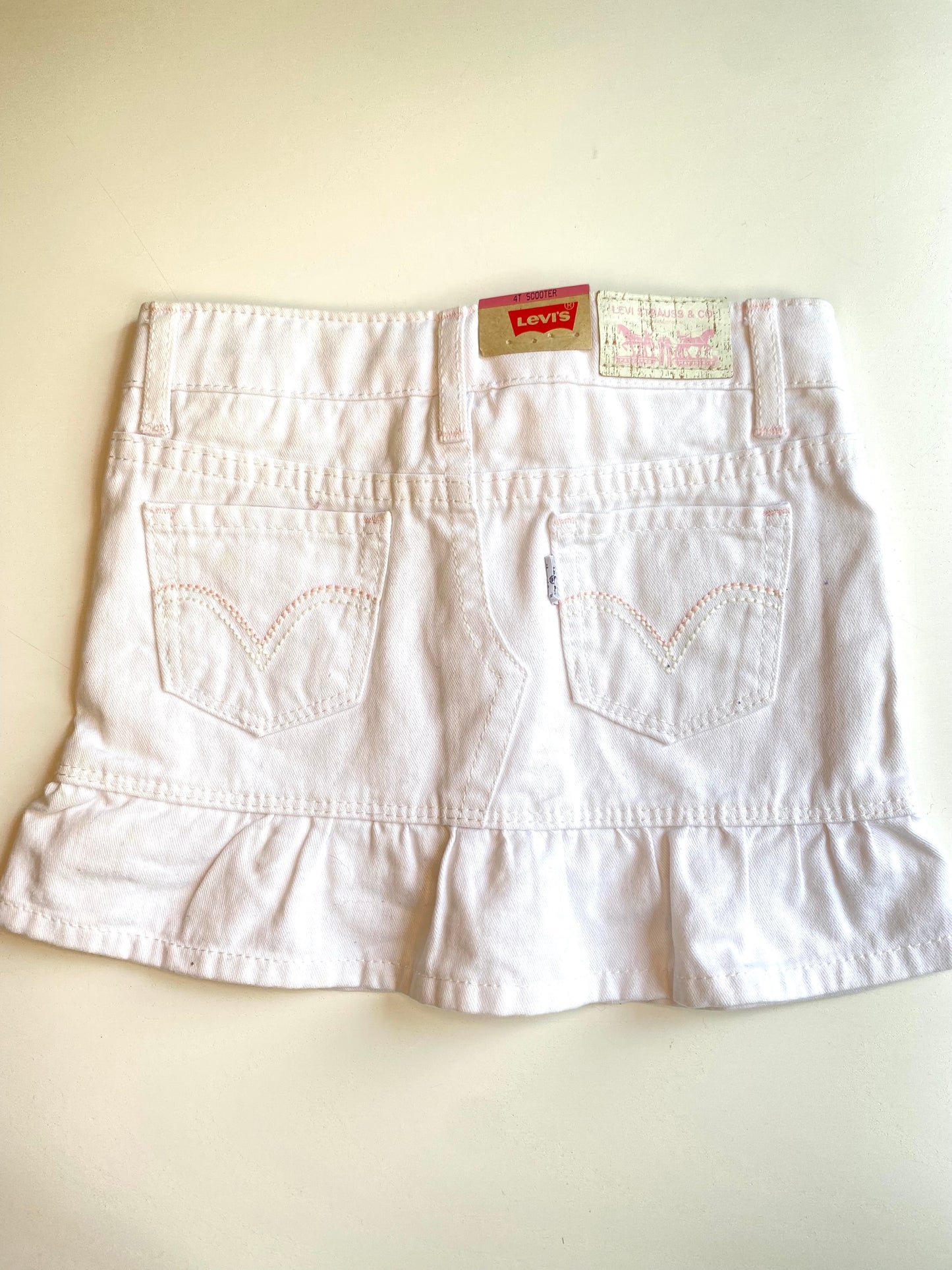LEVIS Scooter Denim Skirt / 4Y
