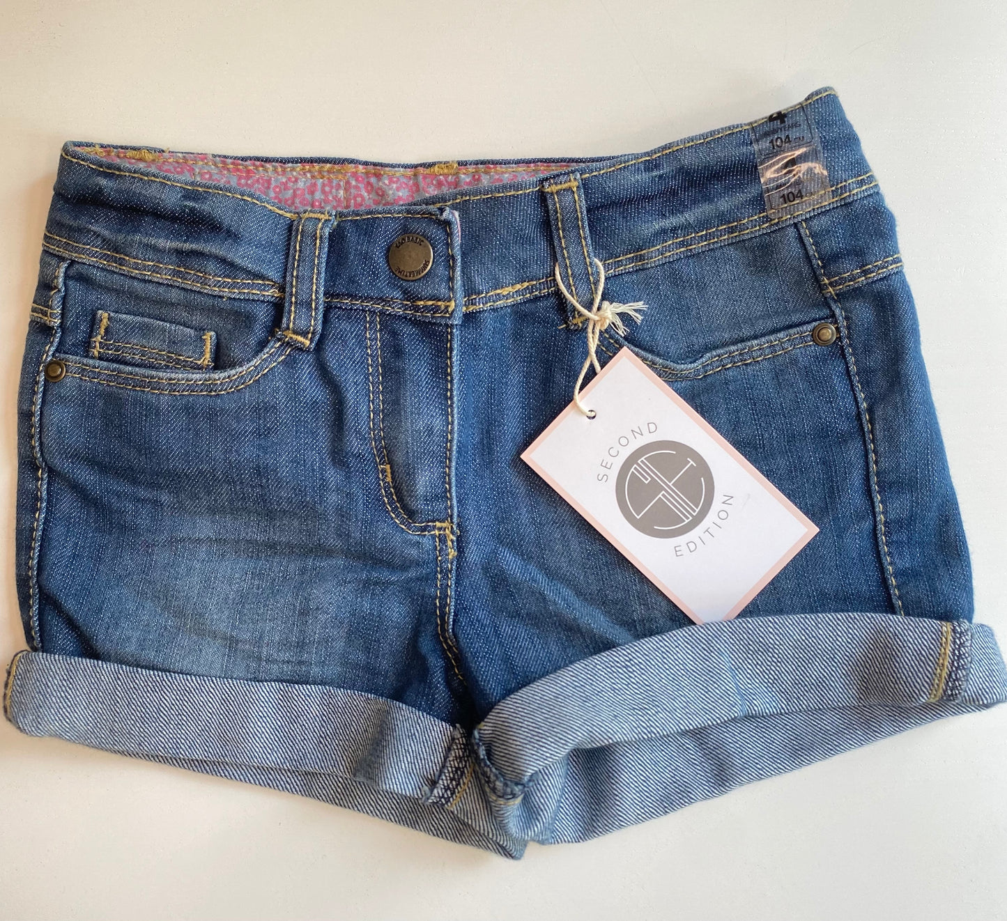 TAPE A LOEIL Denim Short NWT / 4y