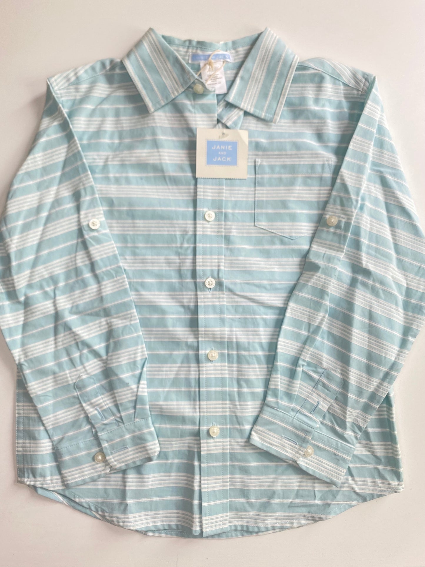 JANIE & JACK Shirt LS NEW / 5Y