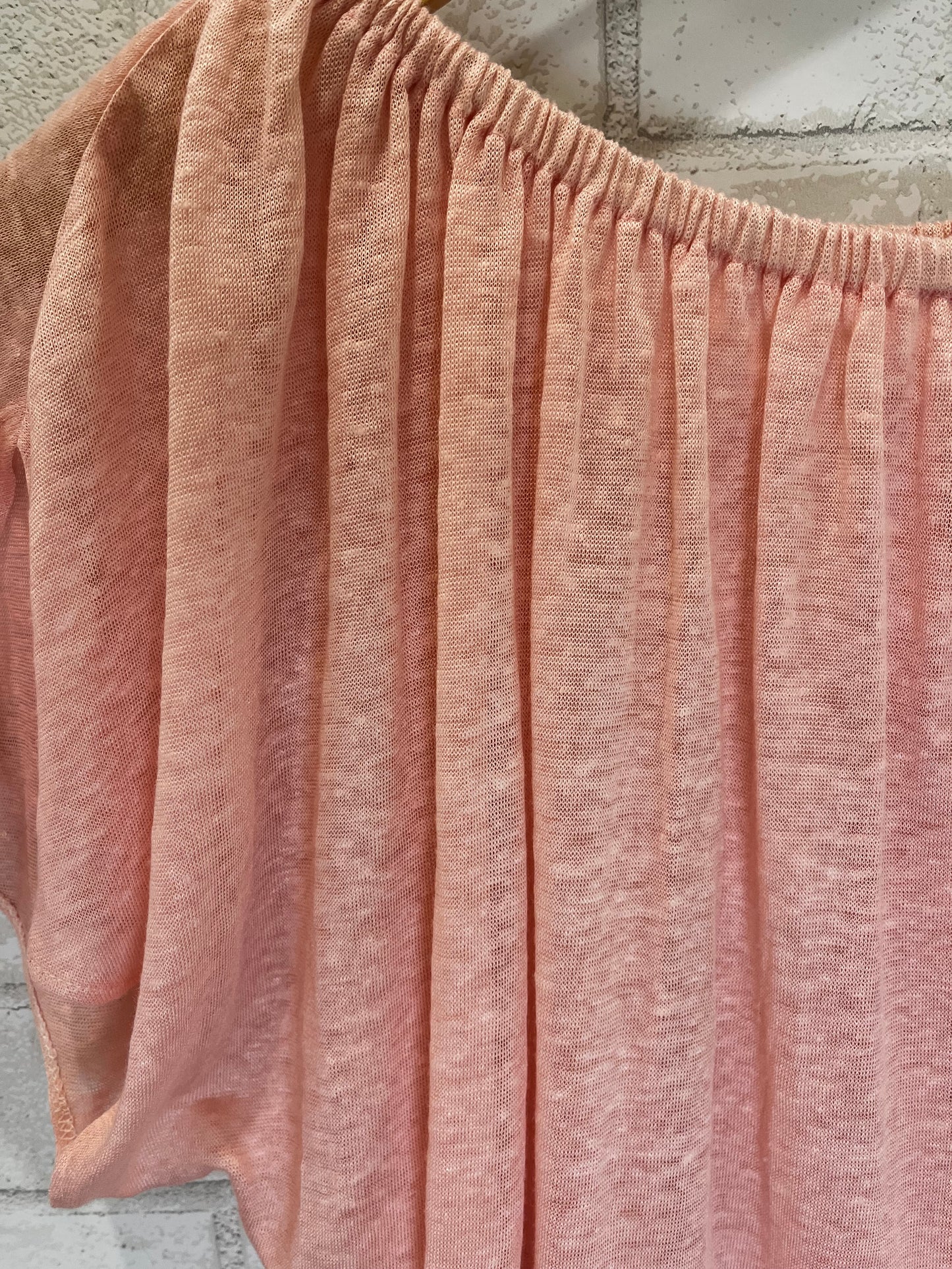 ELIE TAHARI Linen Tee Shirt/ L