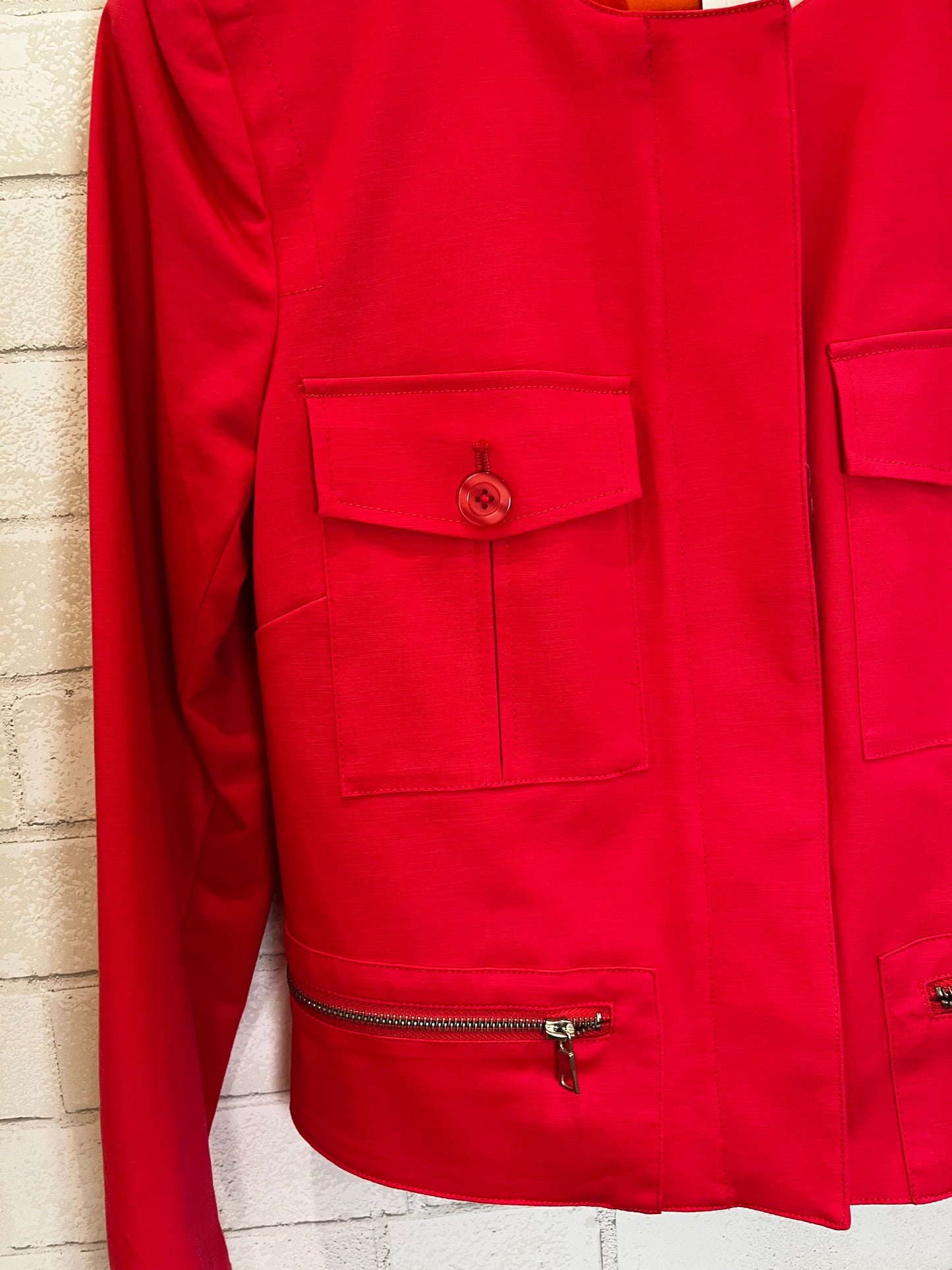ELLEN TRACY zipped jacket/ M-us6