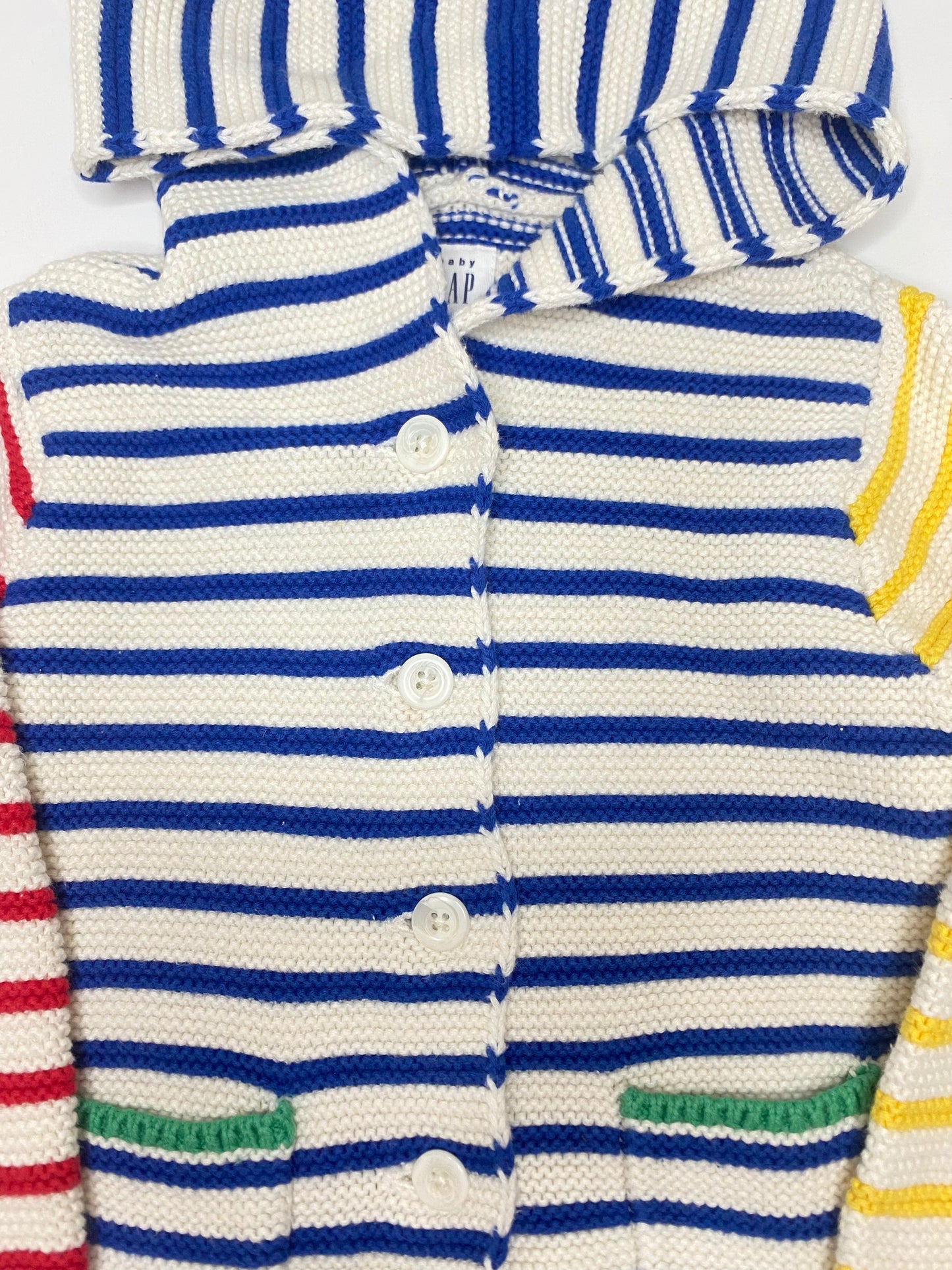 BABY GAP knitted hoodie / 18-24m