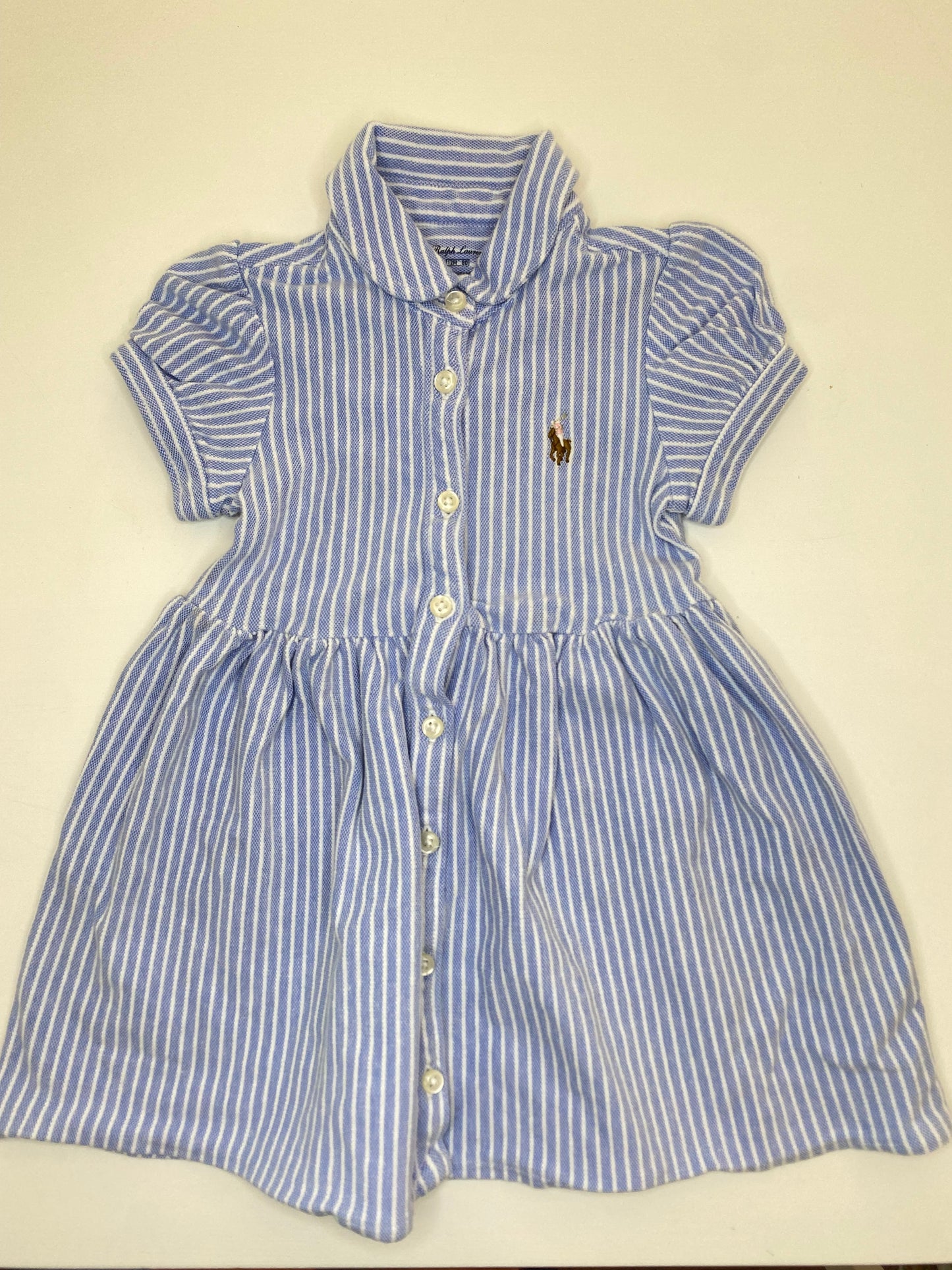RALPH LAUREN Polo dress SS / 12M