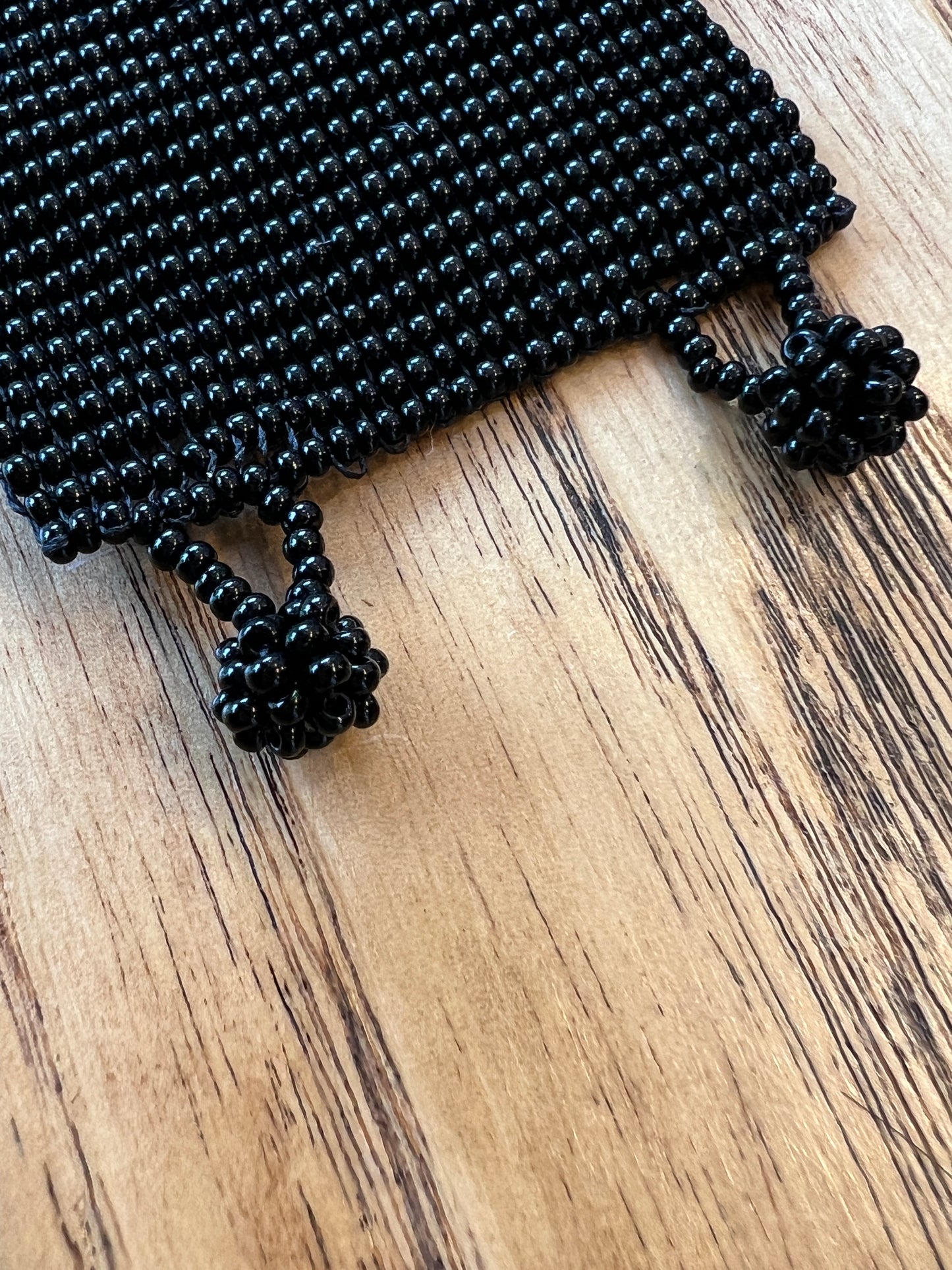 Large small bead cuff