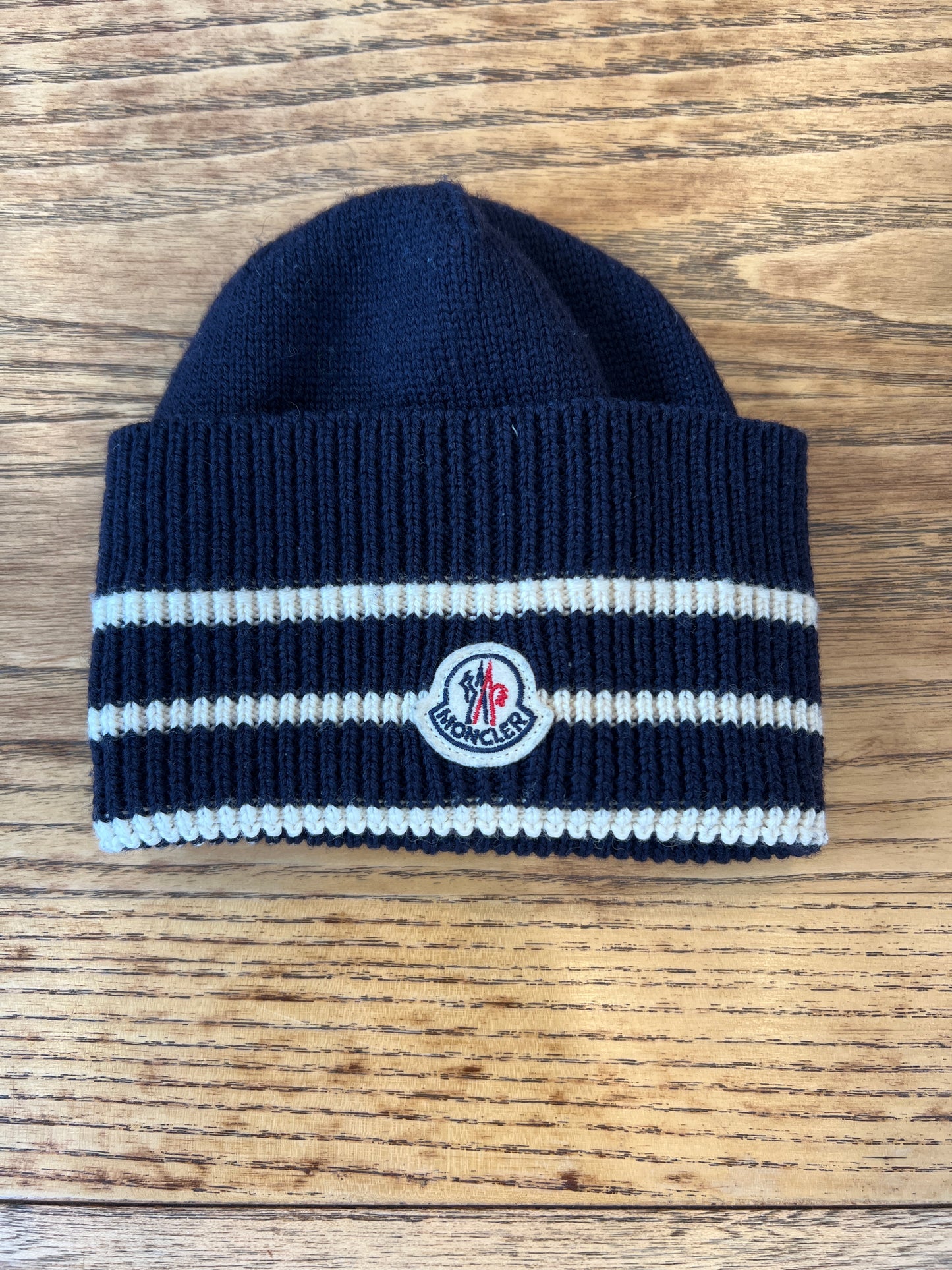 MONCLER wool boy beanie/ XXS