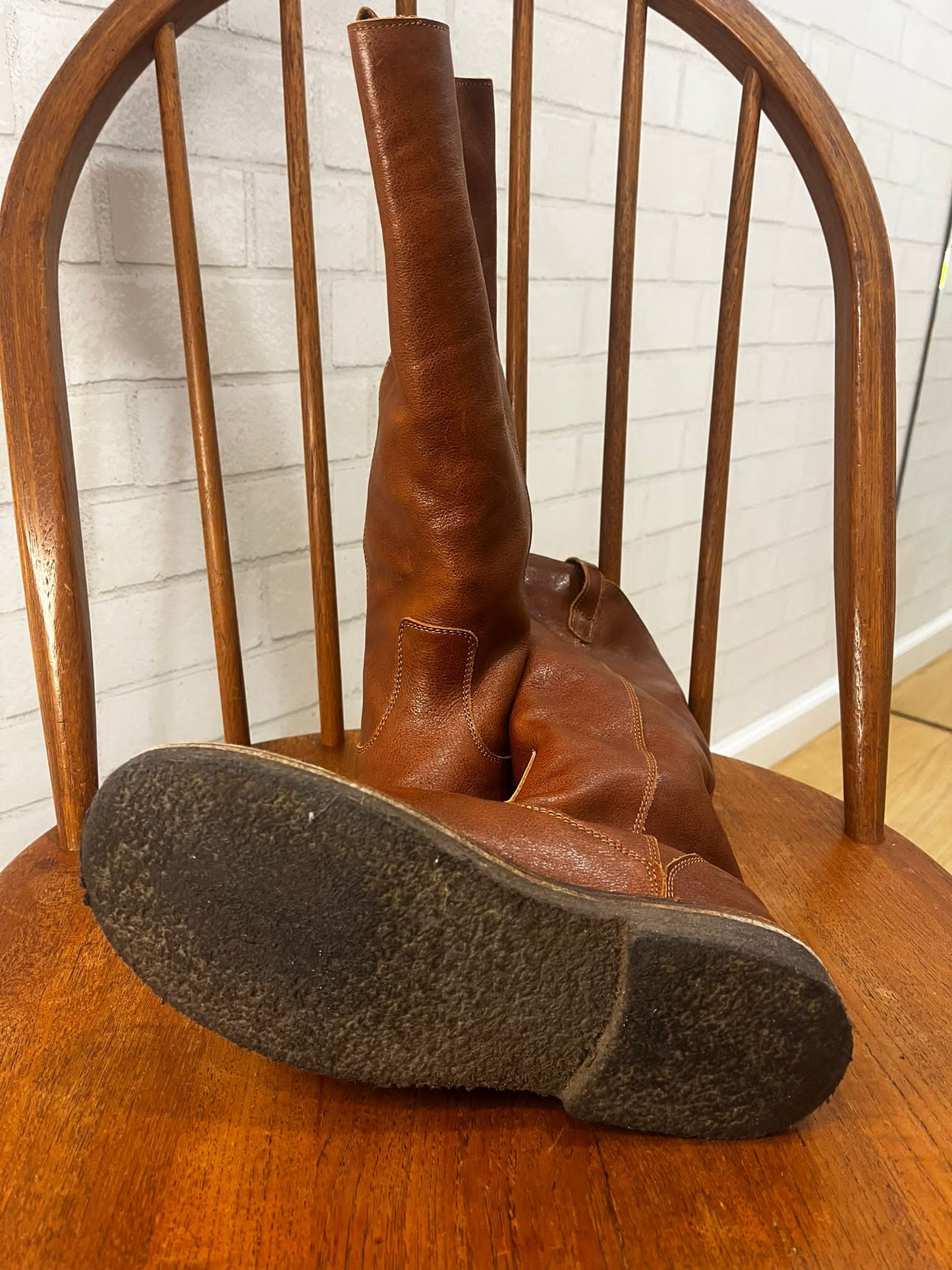 PEPE high leather boots/ 35-4.5us