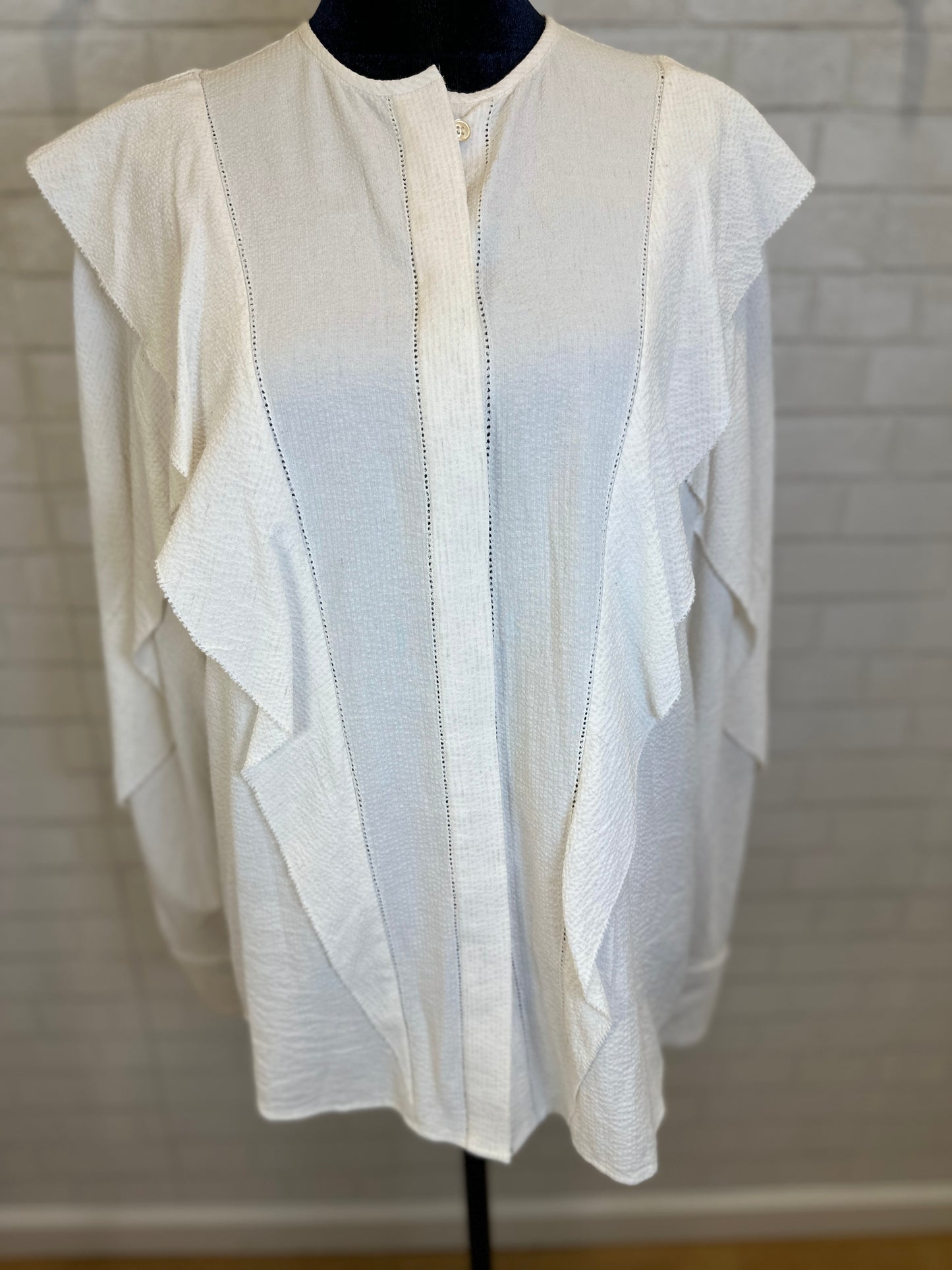 ISABEL MARANT Etoile HILDIA Blouse NWT LS / M