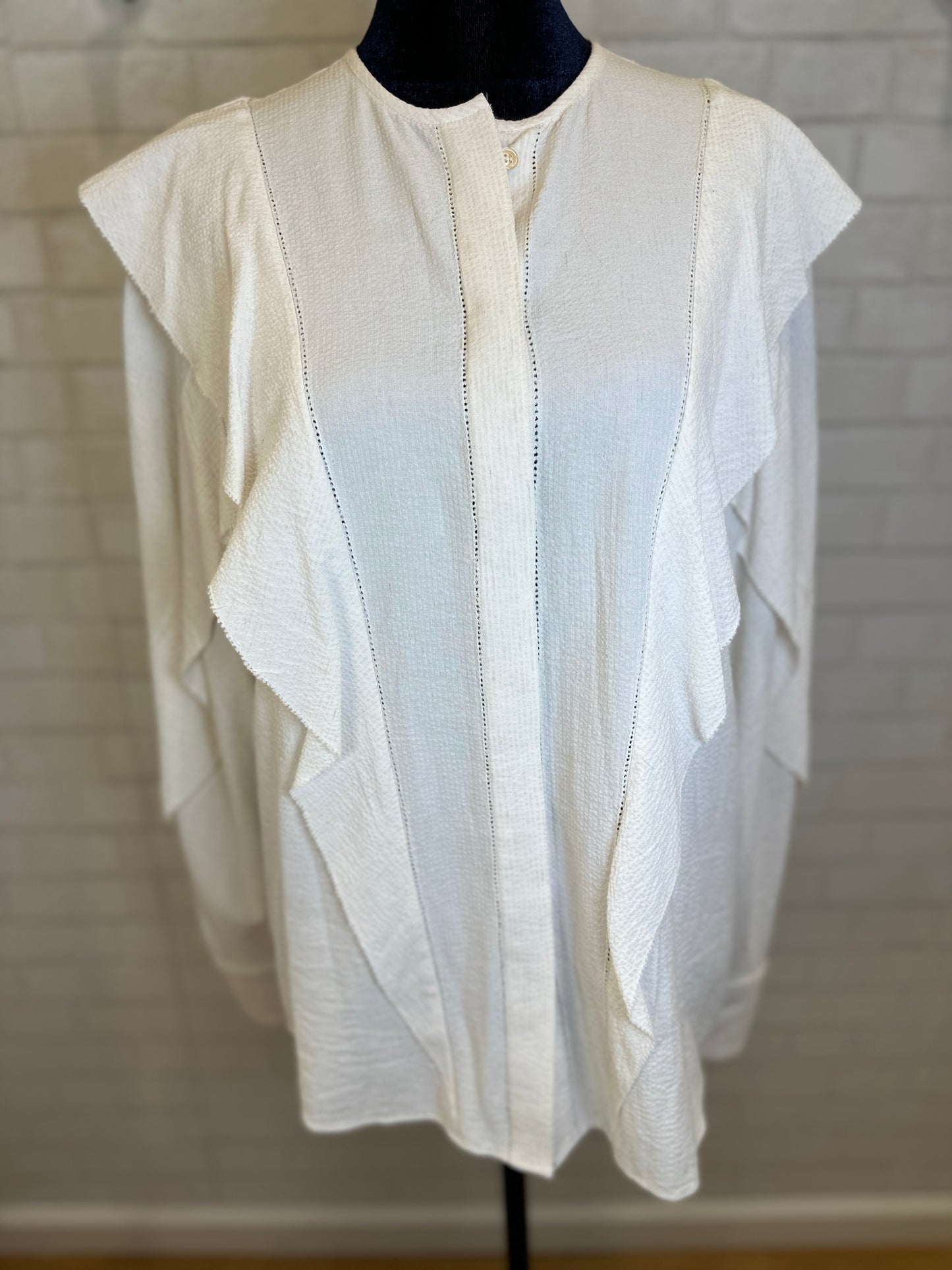 ISABEL MARANT Etoile HILDIA Blouse NWT LS / M