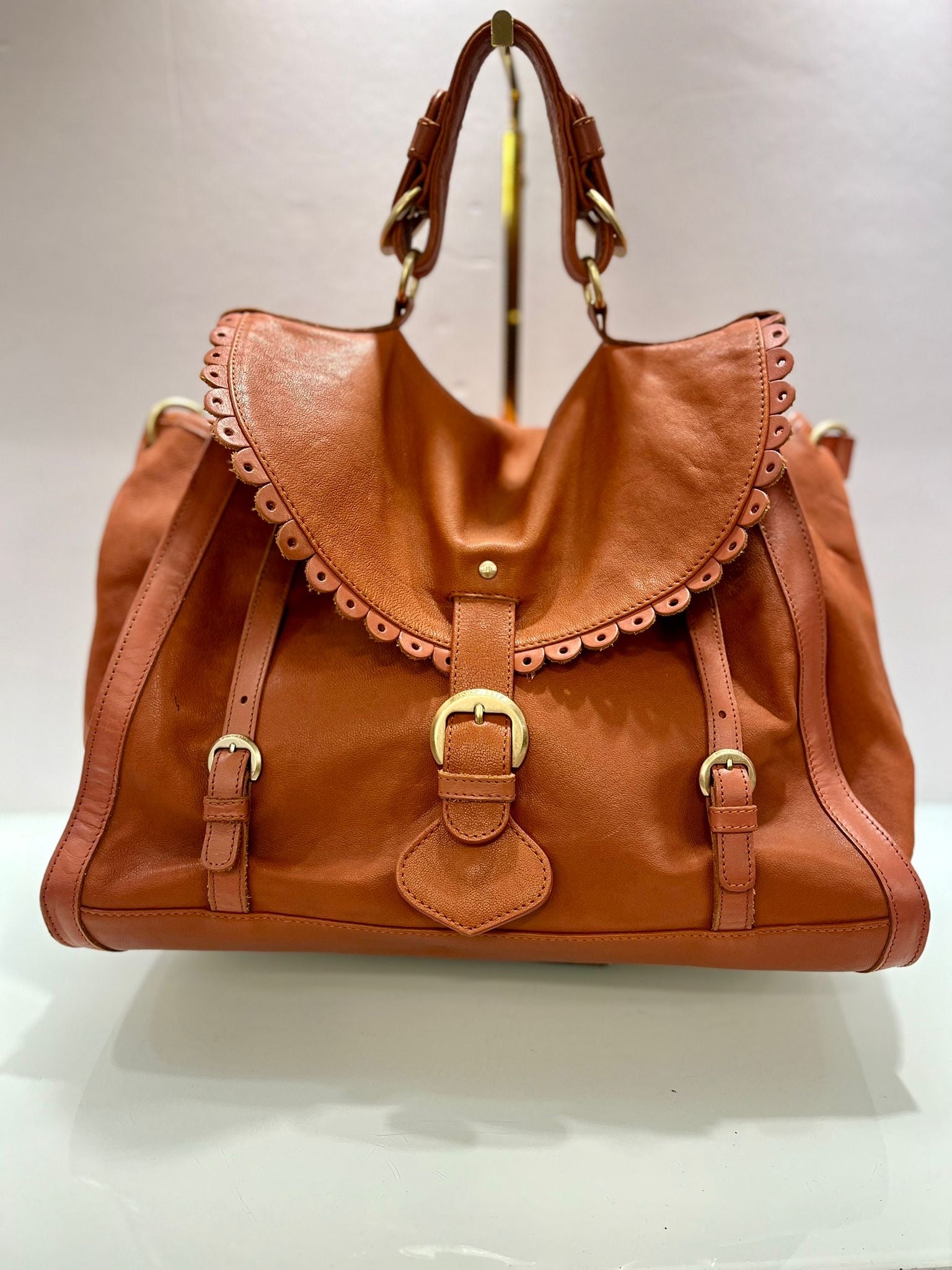 SEE By CHLOE Poya Leather Satchel Second Edition NY