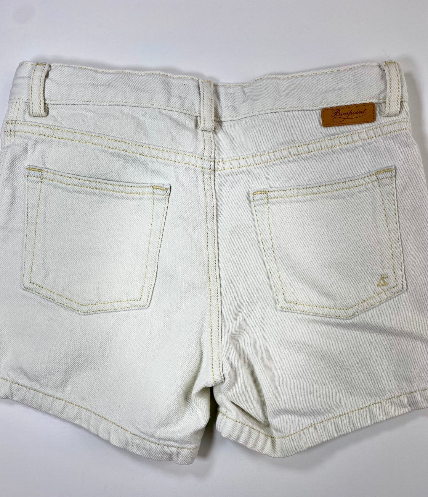 BONPOINT denim shorts/ 12Y