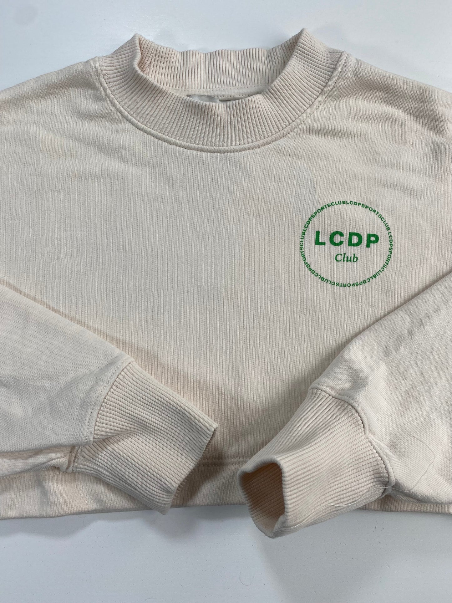 LES COYOTES de Paris cropped sweatshirt/ 1oY