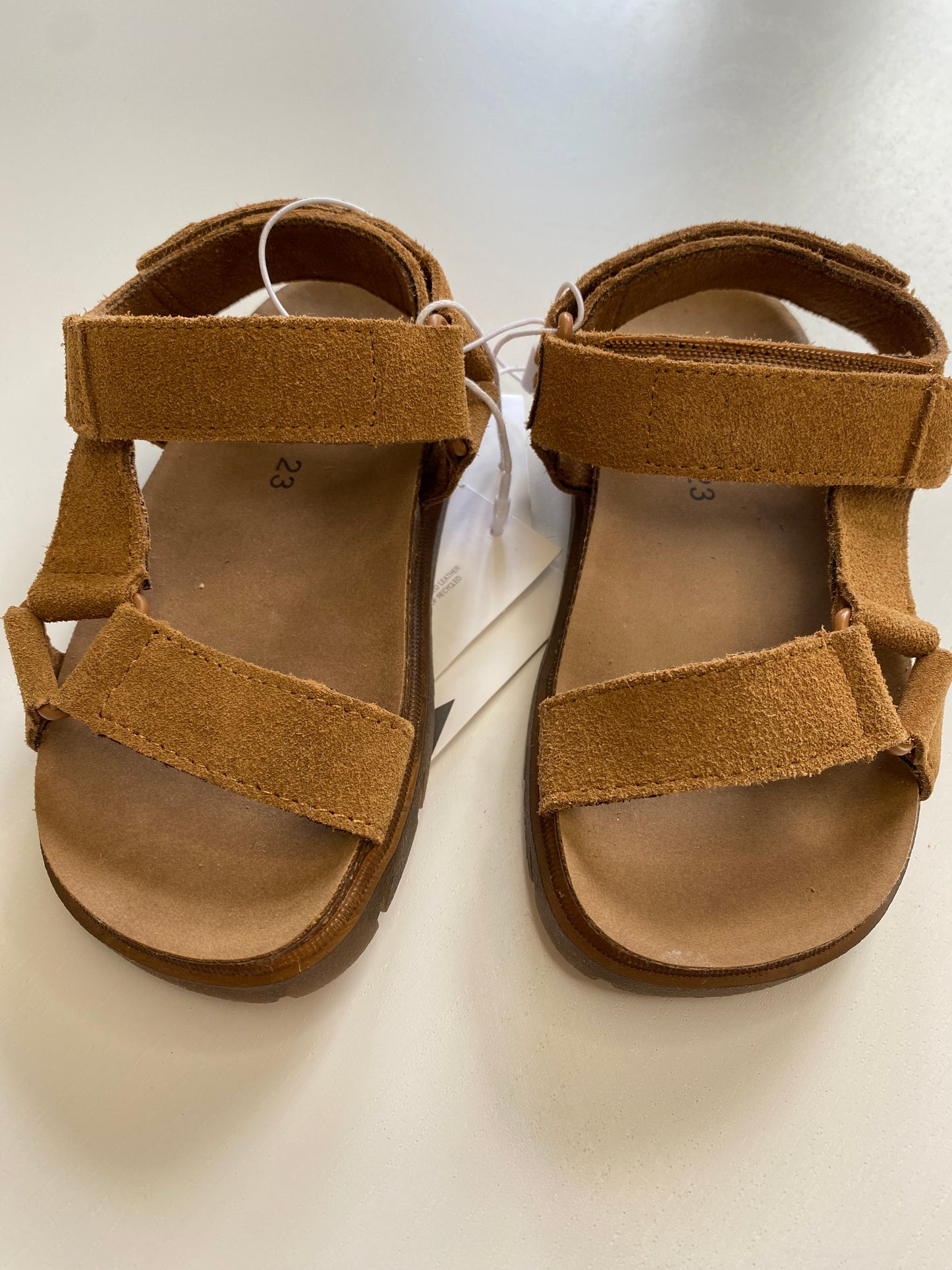 ZARA suede sandals NEW / 23 - us7