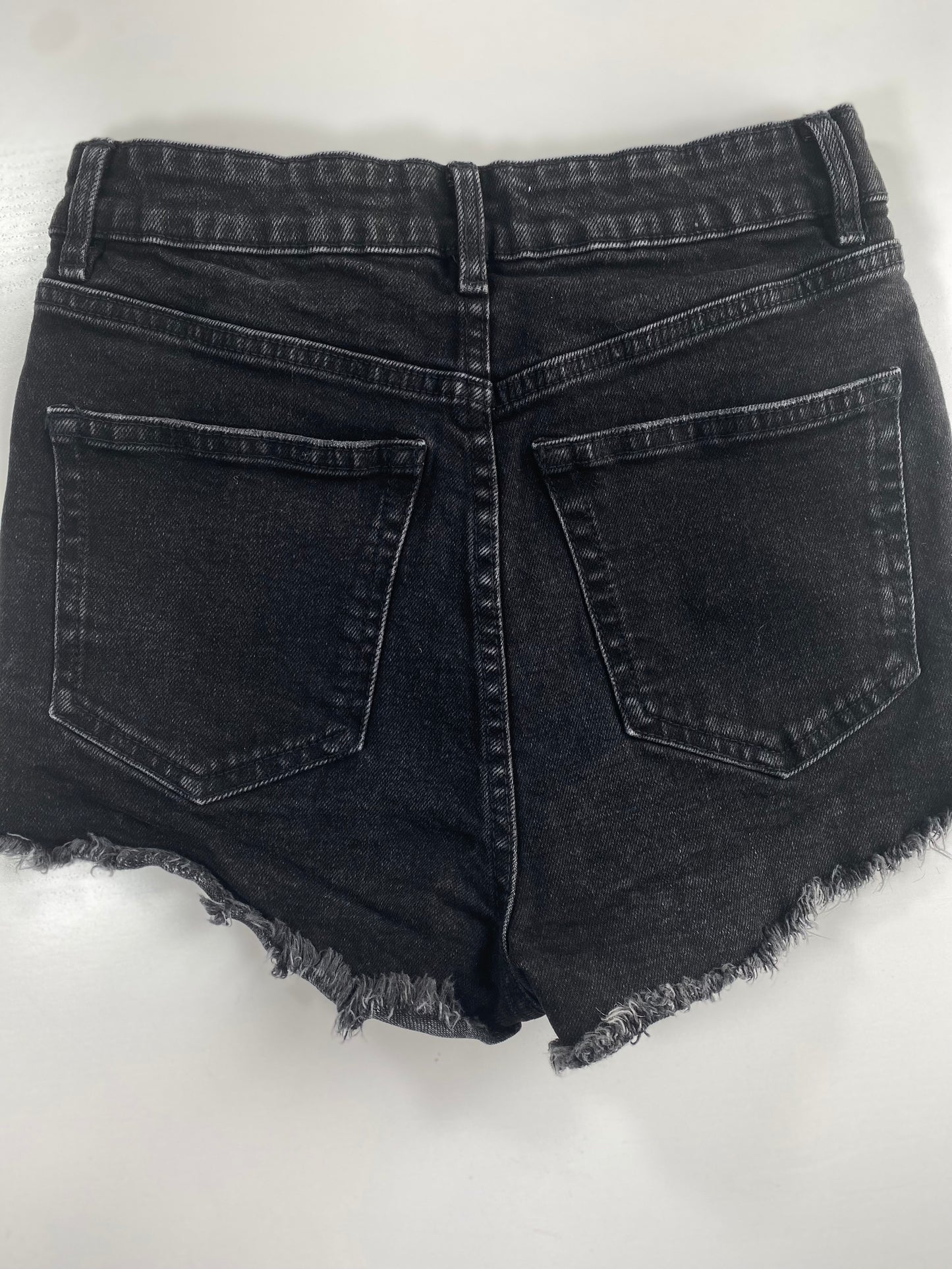 ZARA denim distressed shorts/ 14Y