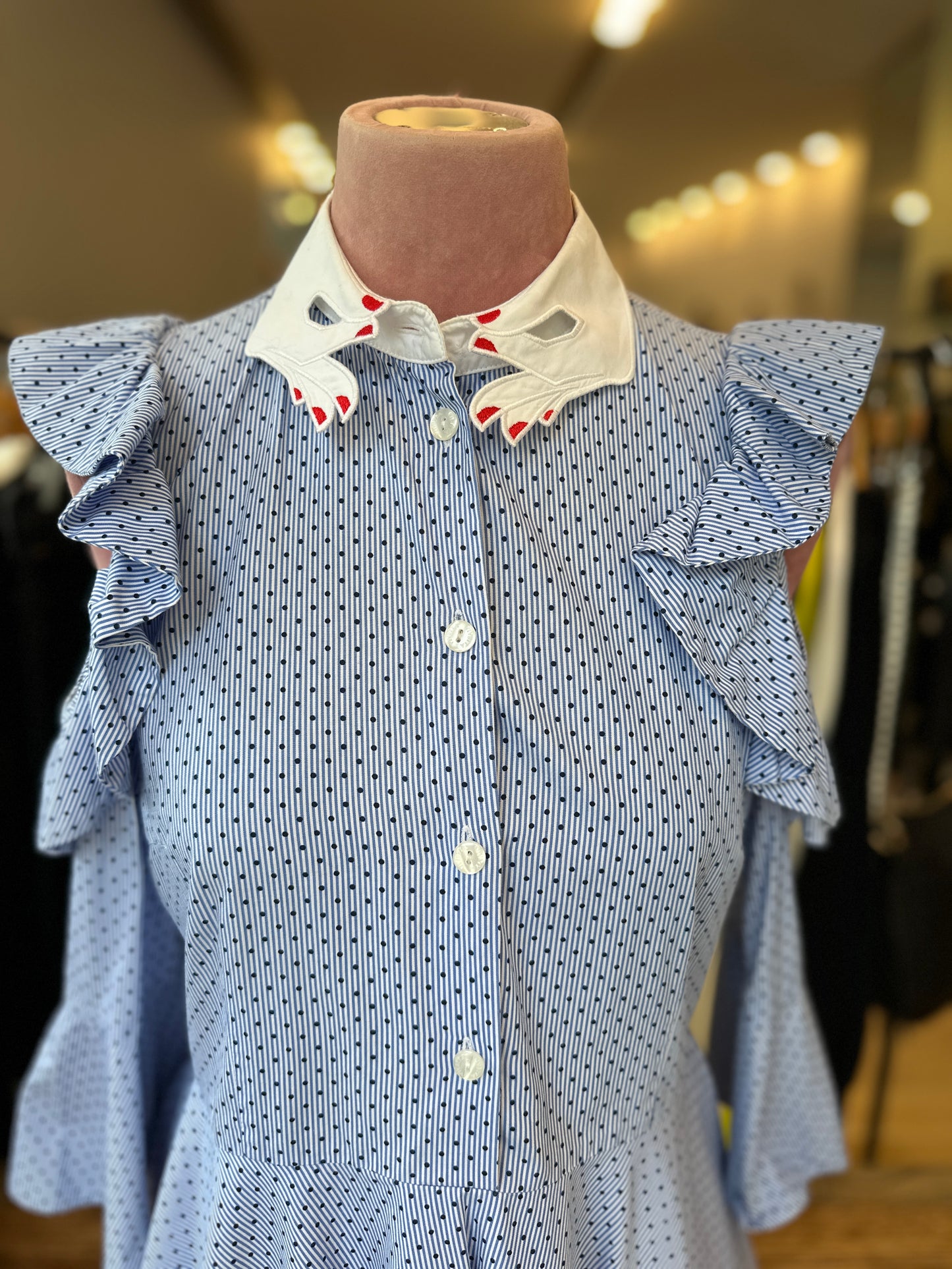 VIVETA Shirt with open Shoulders / S