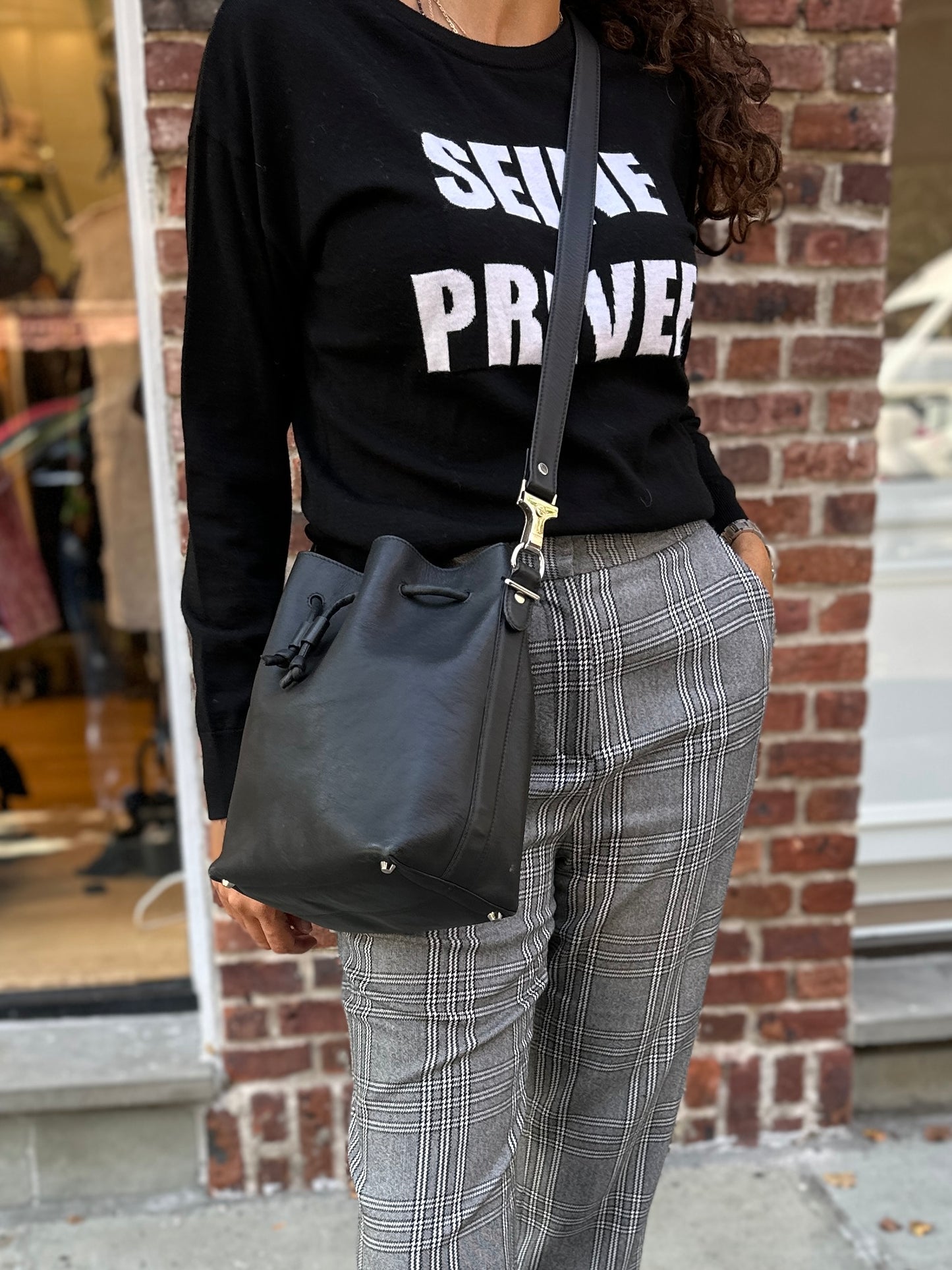 PROENZA SCHOULER Leather Bucket Bag