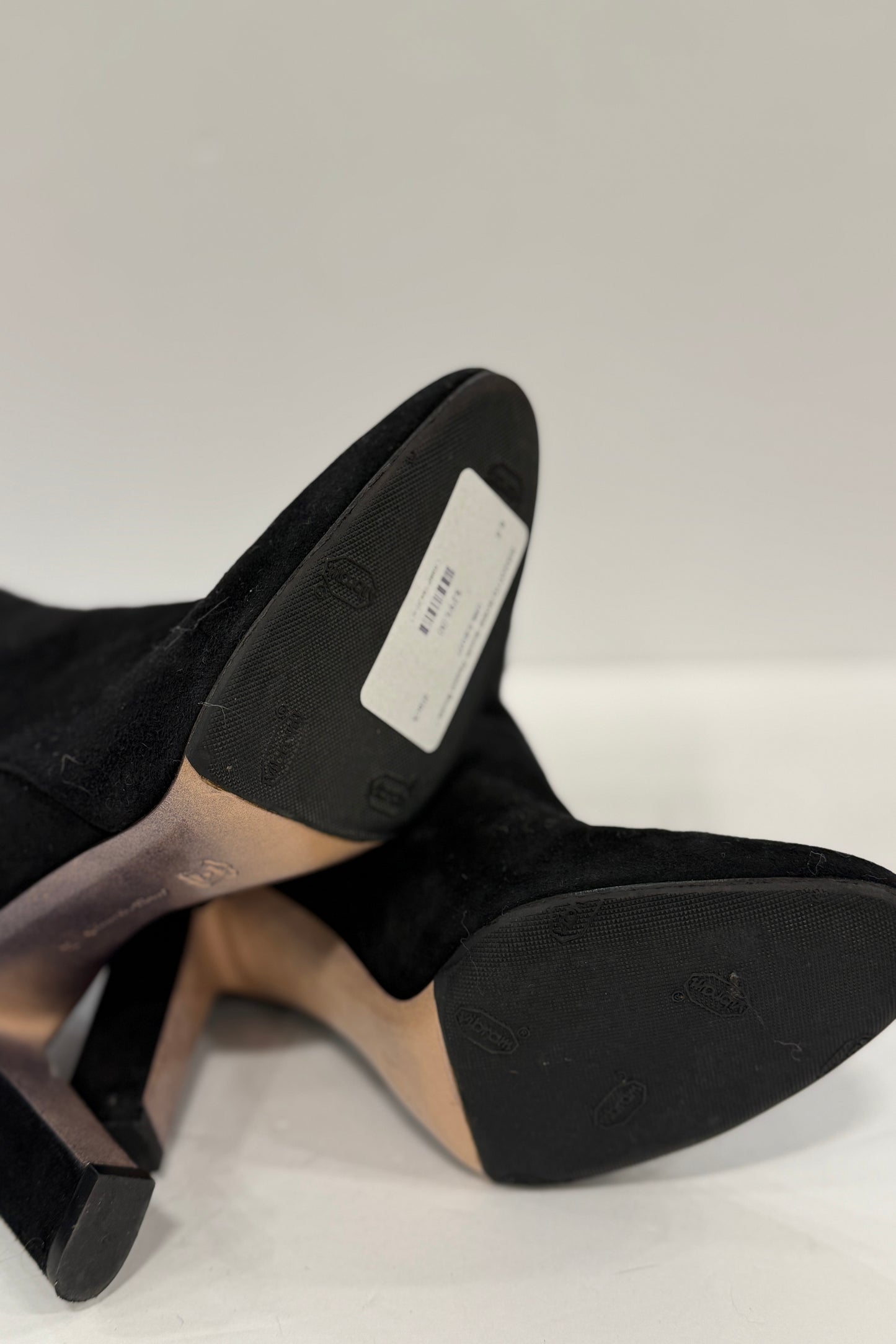 GIANVITTO ROSSI Suede Zipped Boots / US6.5-EU37