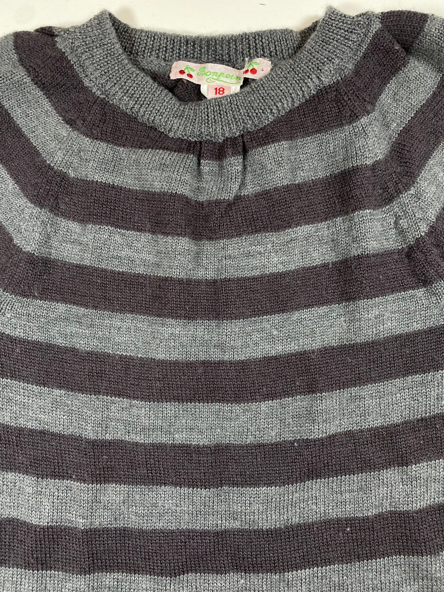 BONPOINT Wool Dress SS/ 18M