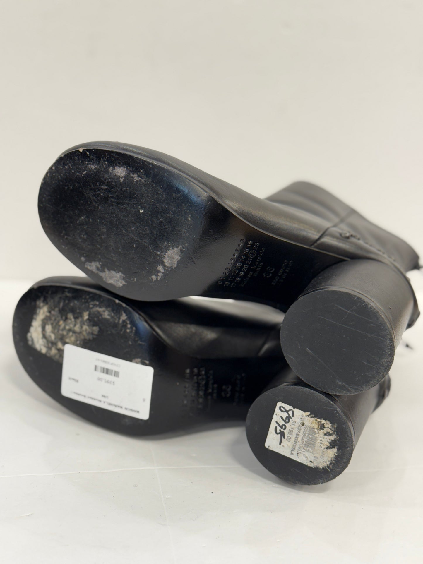 MAISON MARGIELA Studded Booties / US6